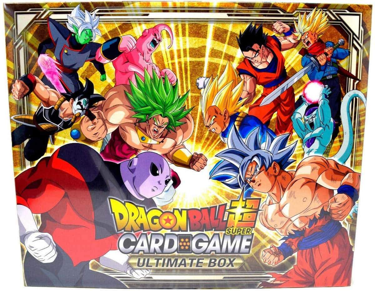 Experience the Thrill of Dragon Ball Super Games Wallpaper