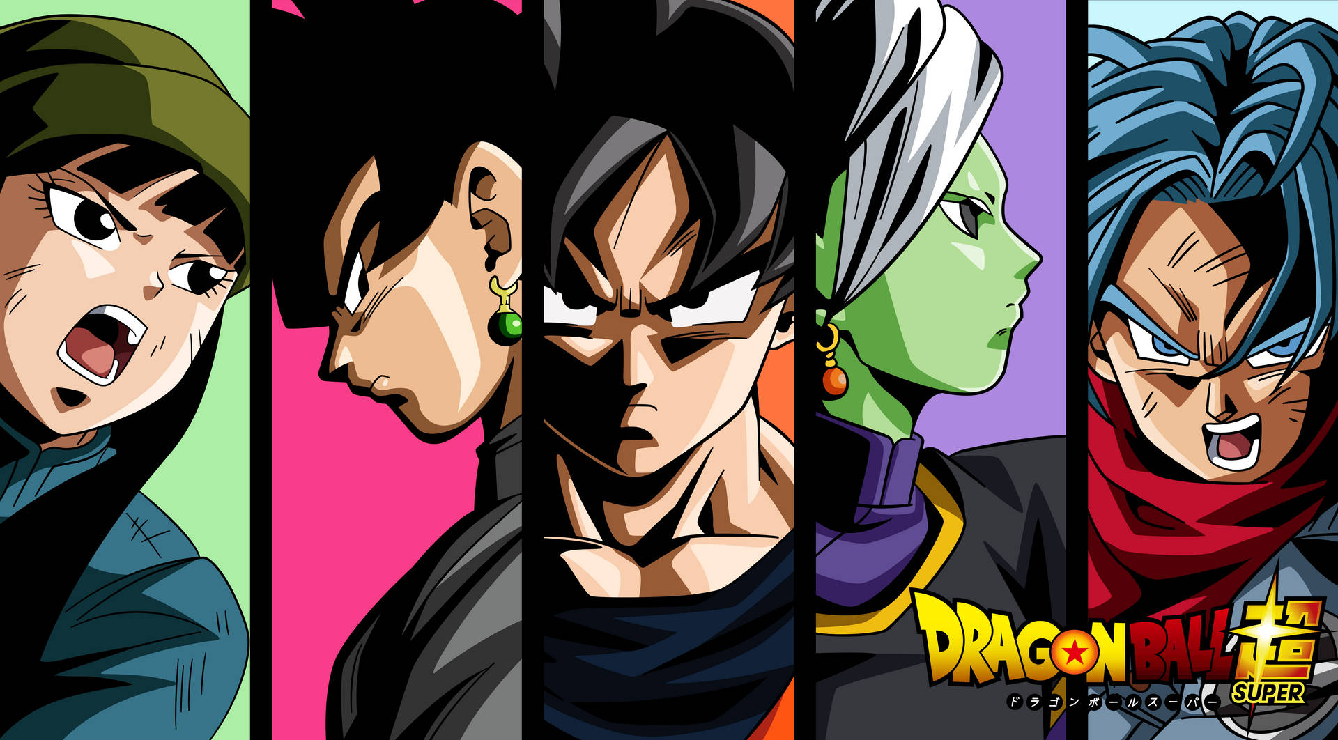Goku and his allies team up to save the world Wallpaper