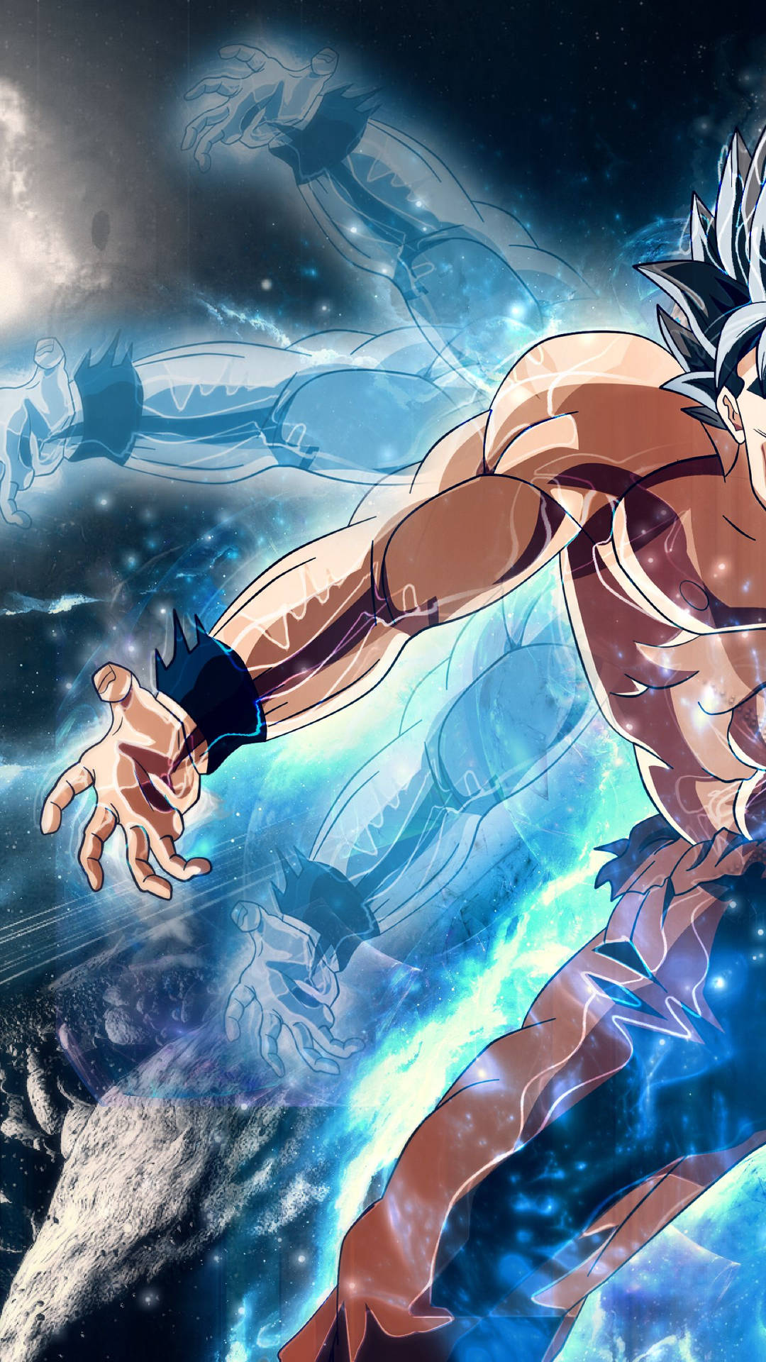 Goku unleashes his Super Saiyan power Wallpaper