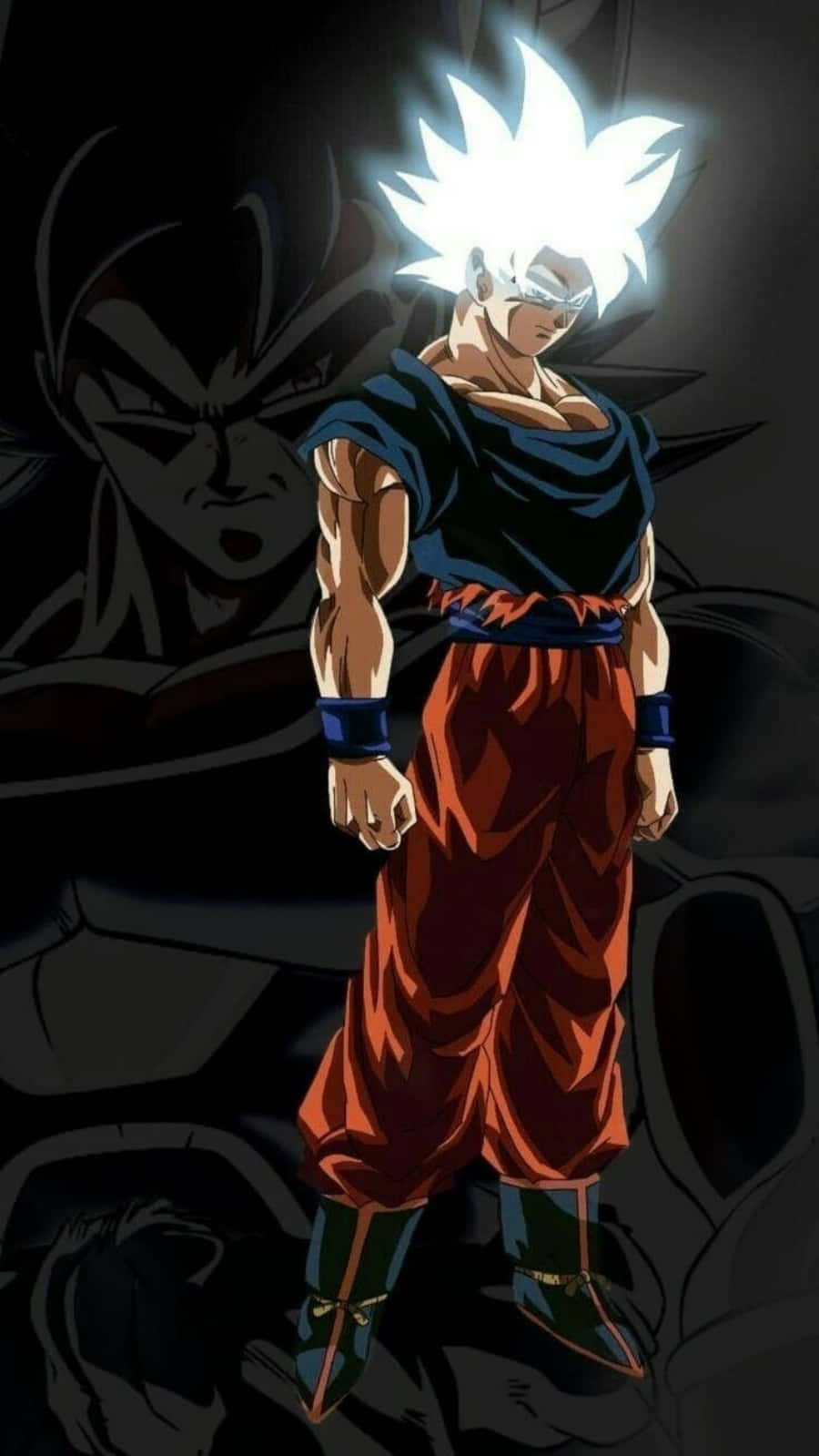 Heroic Super Saiyan Goku Dragon Ball Super iPhone Wallpaper