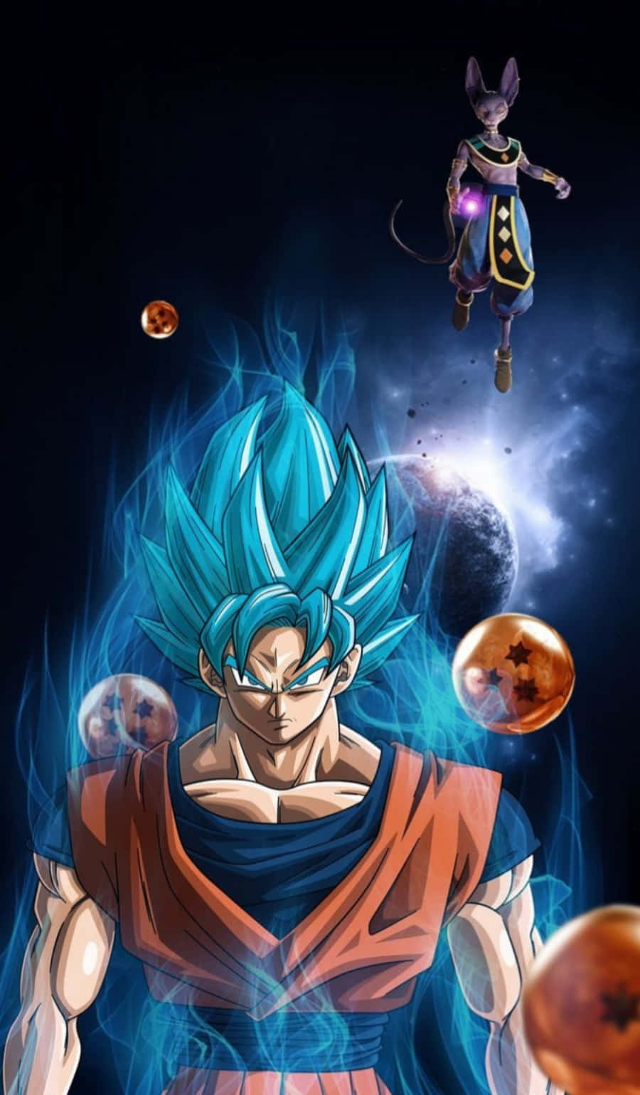 Unlock the power of the Dragon Ball Super universe on the all new iPhone Wallpaper