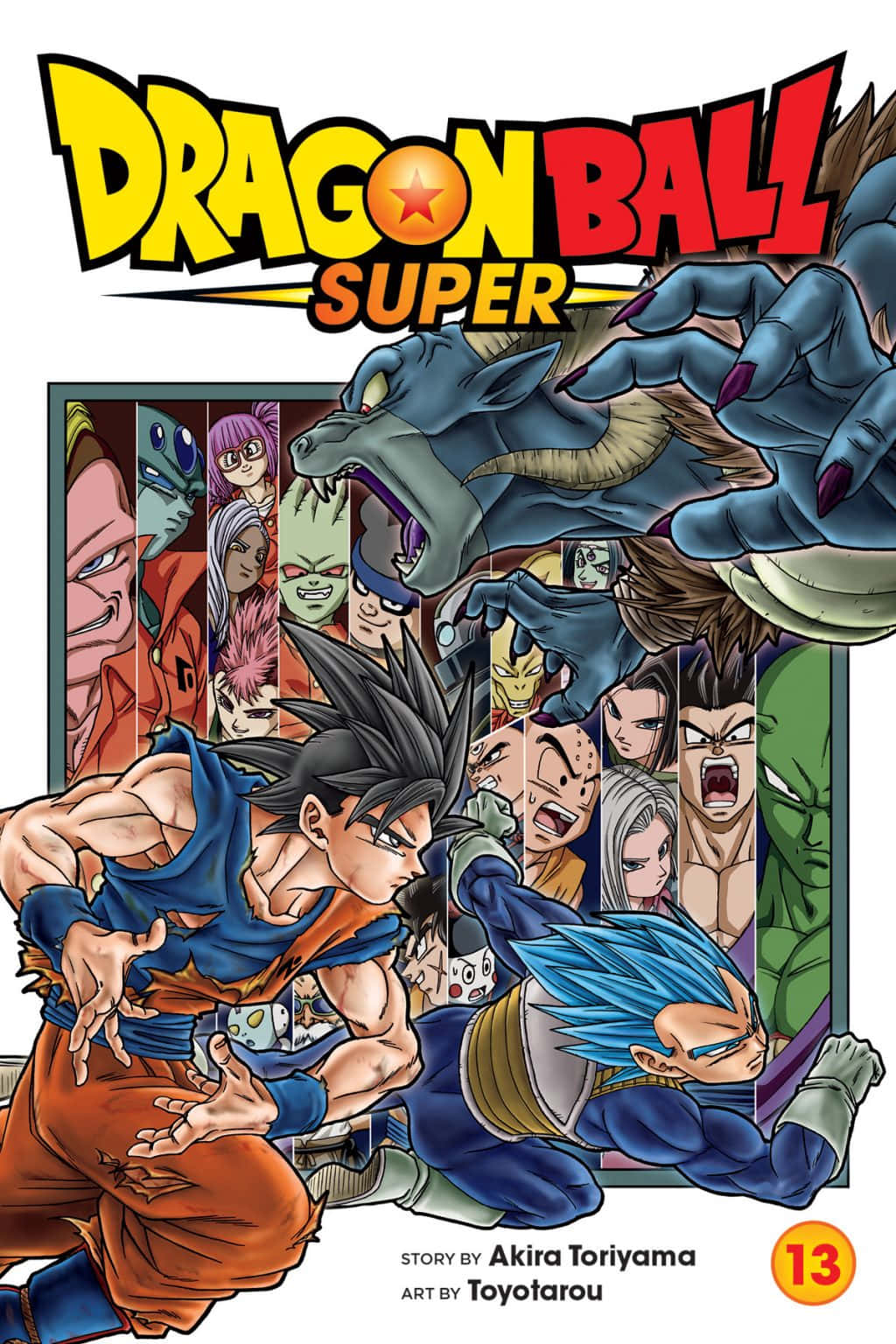 Follow the Epic Adventure of Goku and his Friends in the Dragon Ball Super Manga Wallpaper