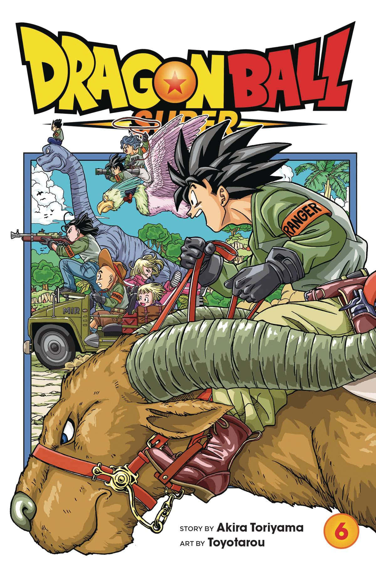Explore the World of Dragon Ball Super Manga Wallpaper