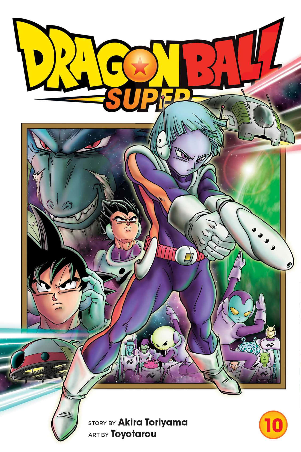 Goku and Vegeta Super Saiyans in Dragon Ball Super Manga" Wallpaper