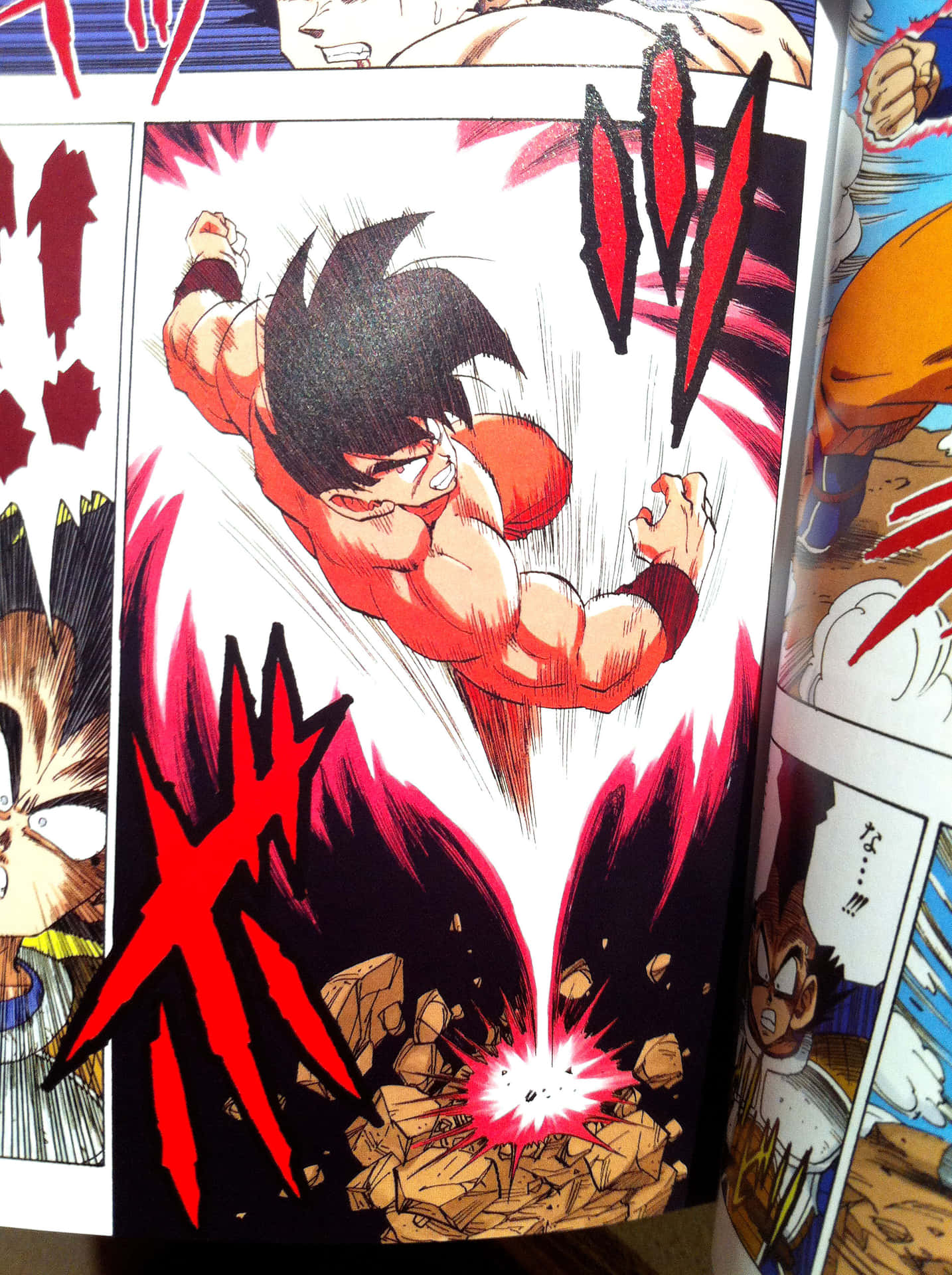 Unleashing New Levels of Power - Dragon Ball Super Manga Wallpaper
