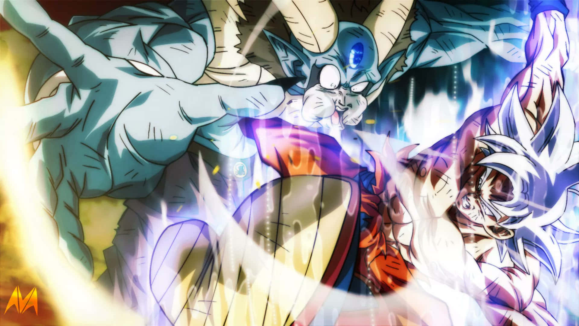 Eumoro Na Imagem Do Goku Battle Dragon Ball Super.
