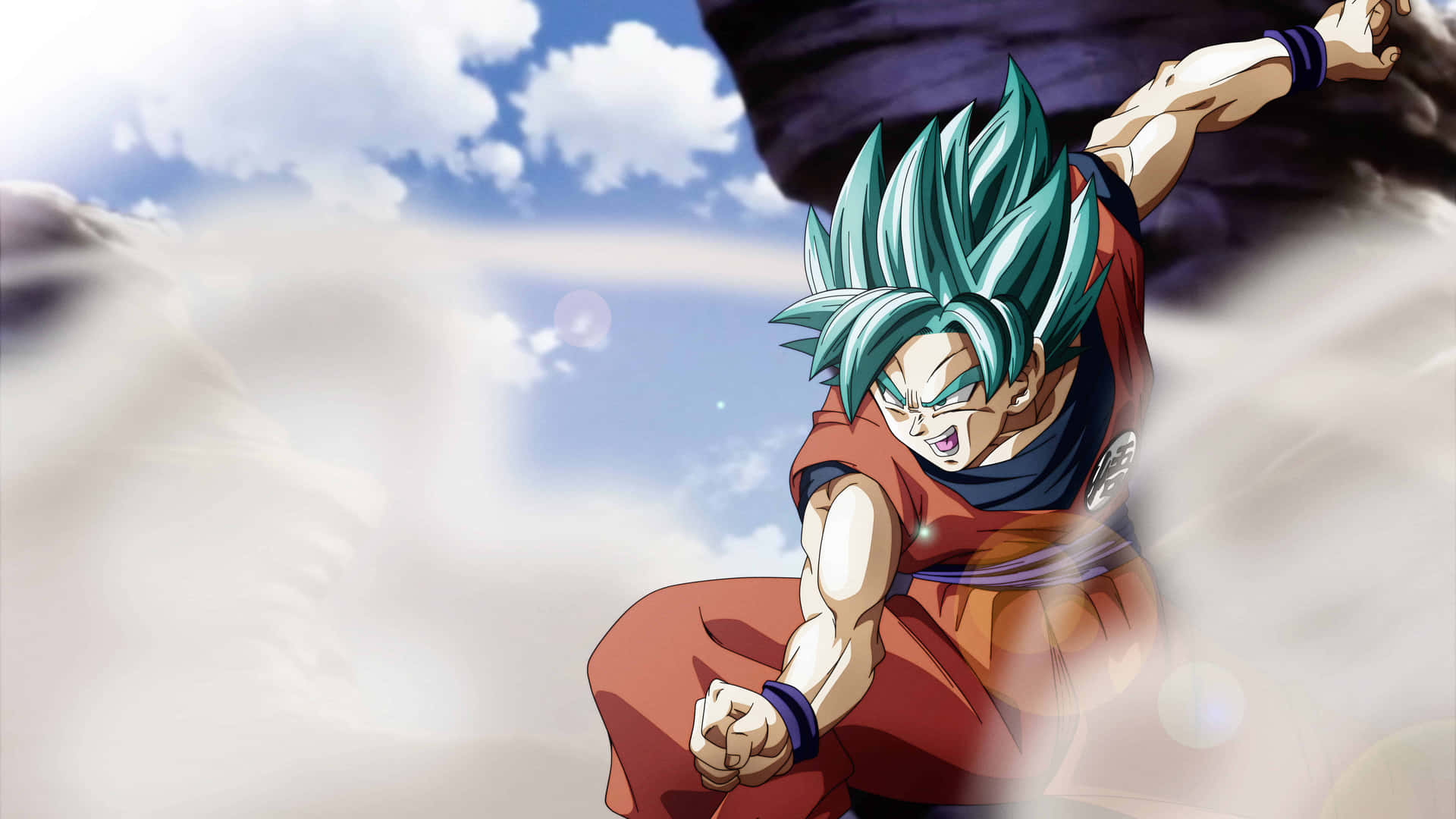 Goku Transforms into Super Saiyan Blue Evolution