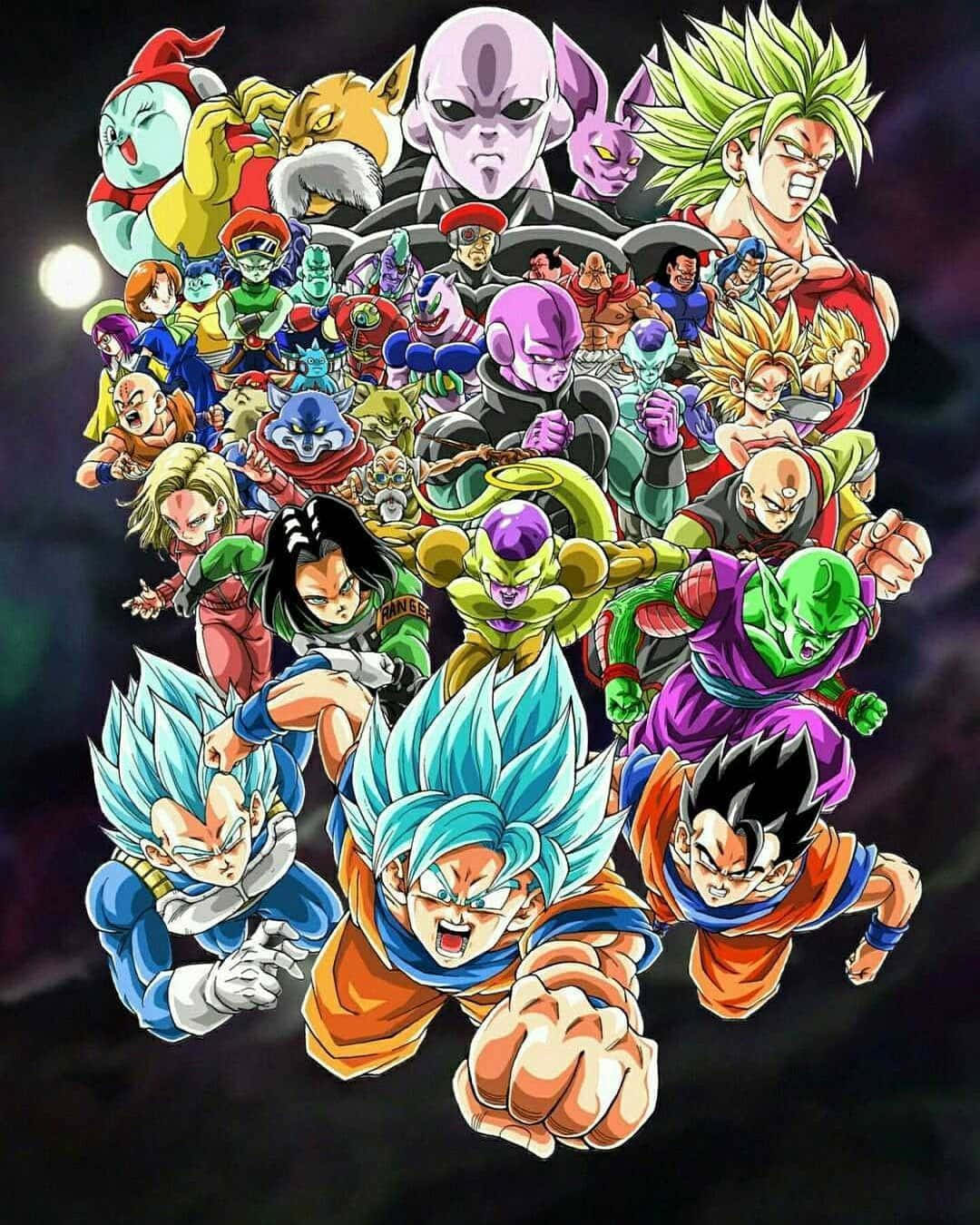 Dragon Ball Super Universe 6 Fighters Unite Wallpaper