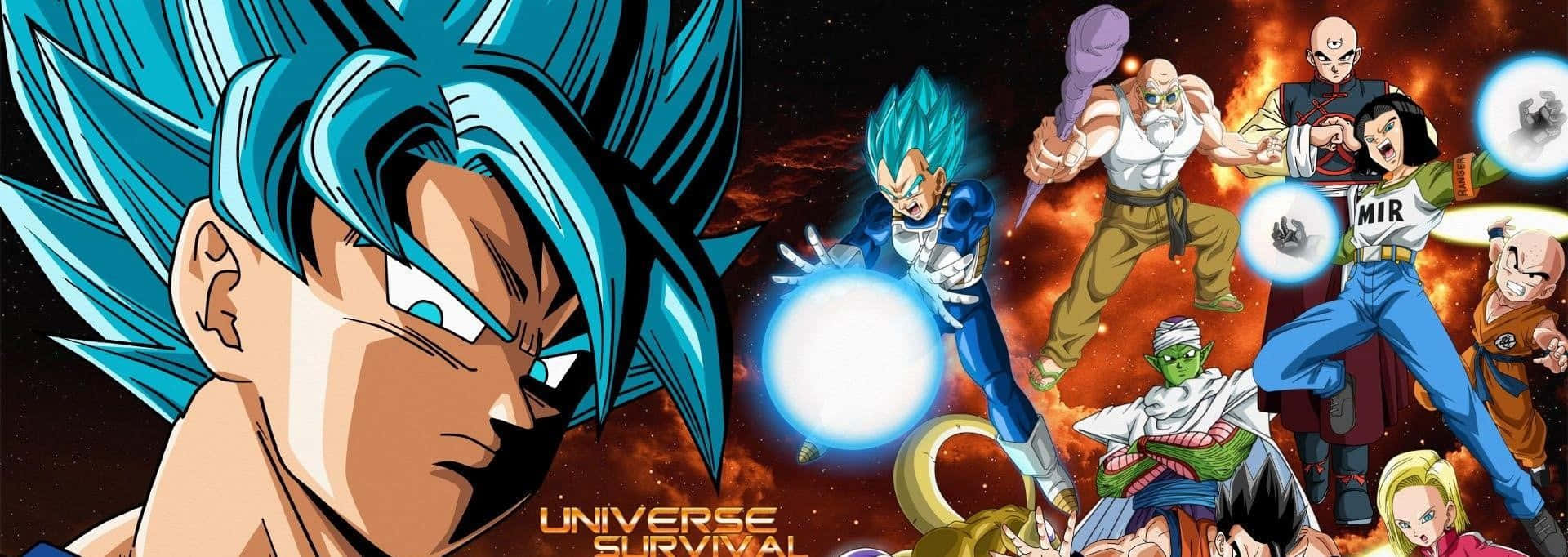 Dragon Ball Super Univers 6 - Guerriers All-star Prêts Au Combat Fond d'écran