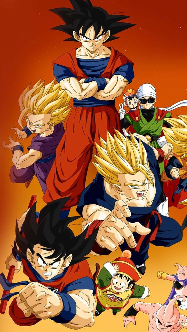 Dragon Ball Super: Universe 6 Krigere Bakgrunn Bakgrunnsbildet