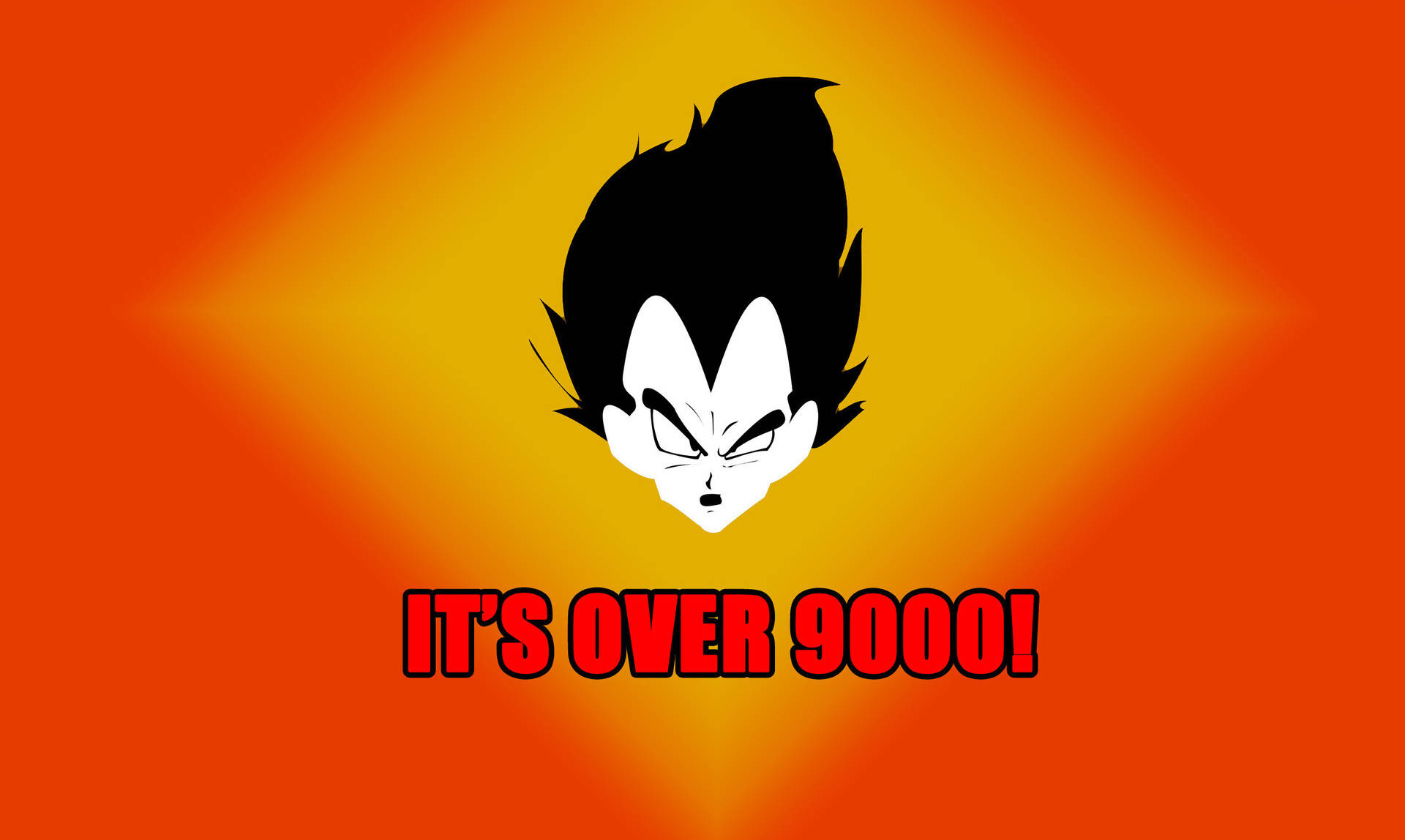 Dragon Ball Vegeta It's Over 9000 Meme