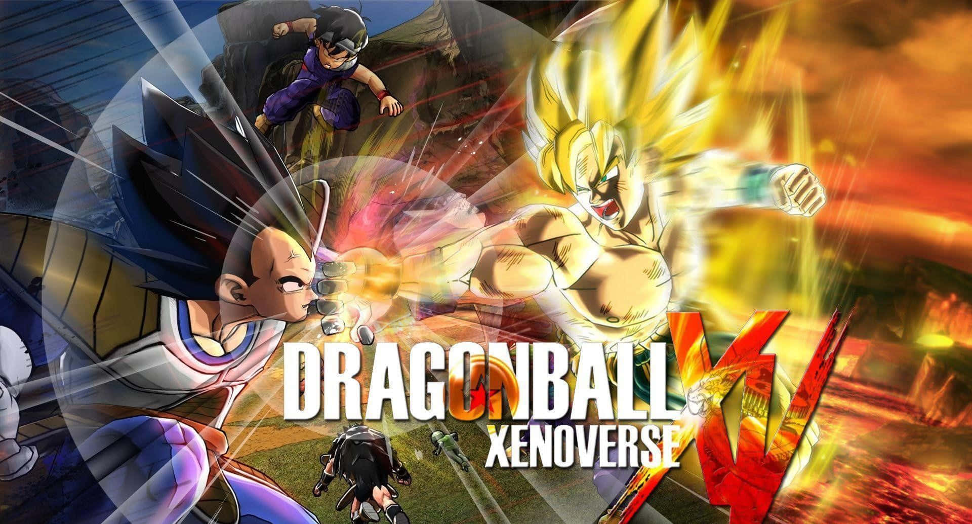 Unleash Your Inner Hero in Dragon Ball Xenoverse Wallpaper