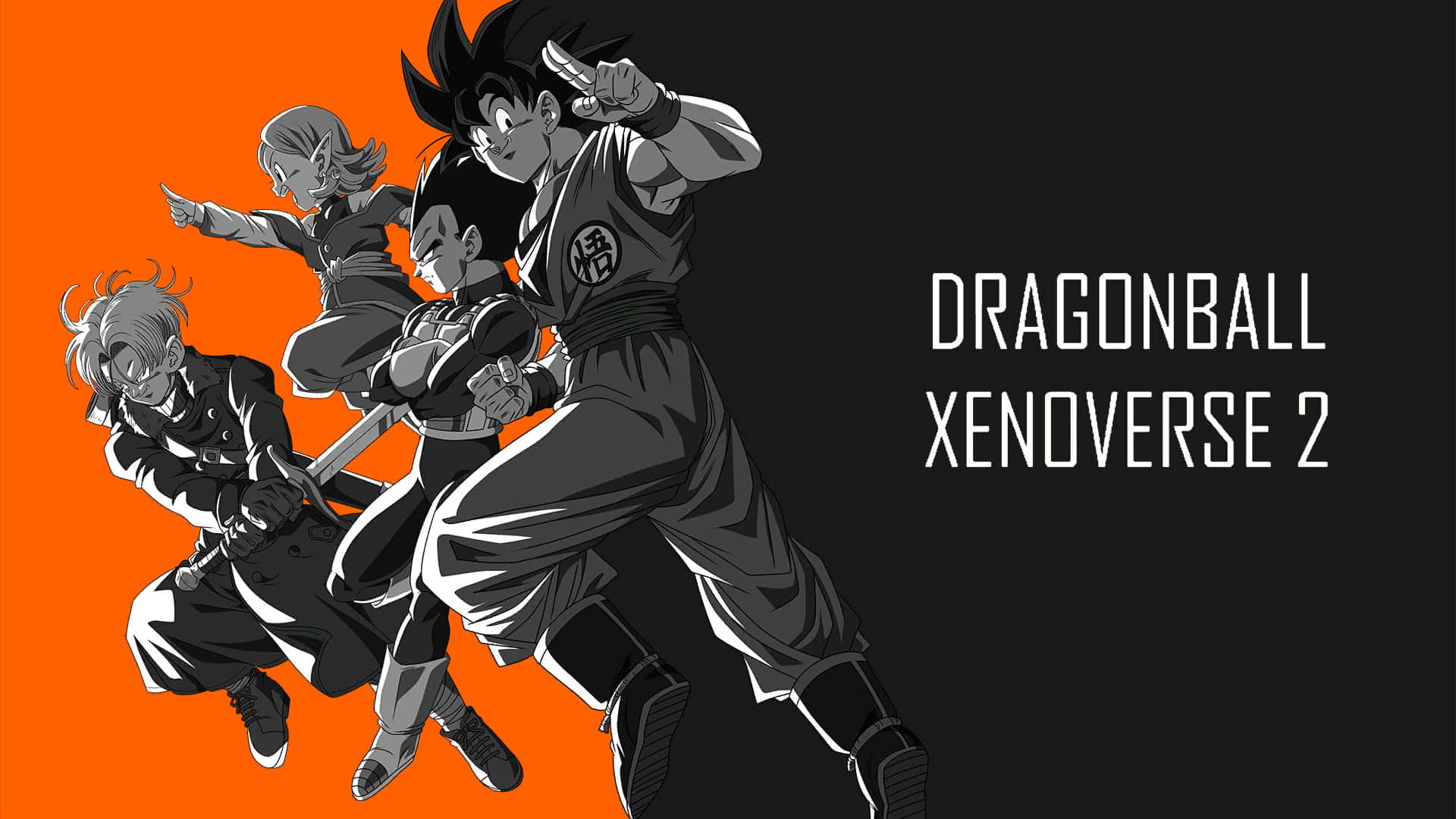 Gamers, Get Ready for Action with Dragon Ball Xenoverse Wallpaper
