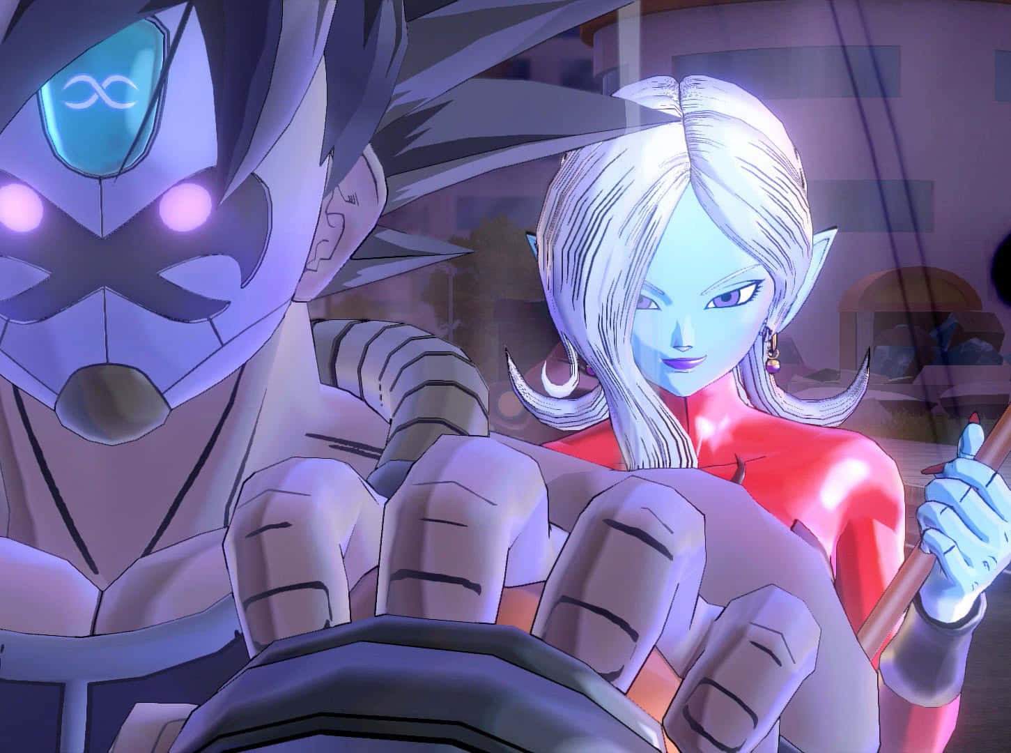 An action-packed experience awaits in DRAGON BALL XENOVERSE 2 Wallpaper