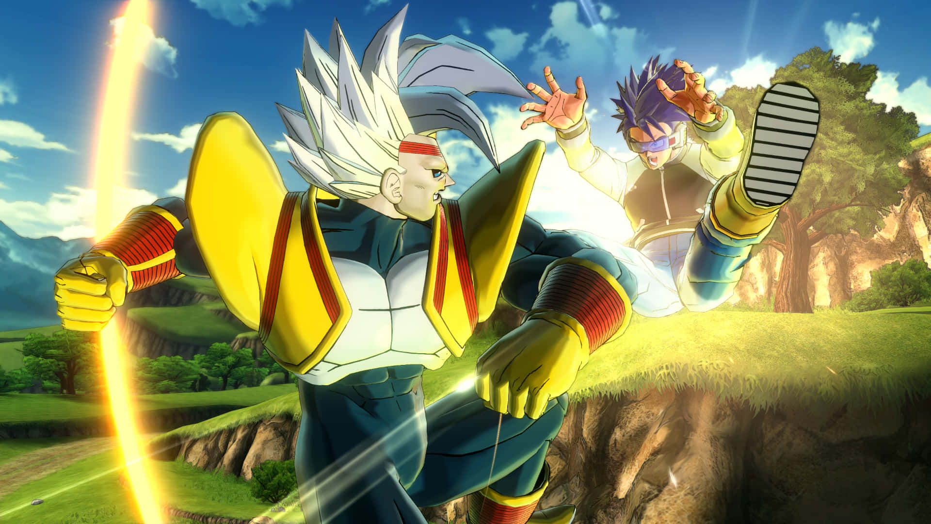 Experience Epic Battles and Develop Epic Skills in Dragon Ball Xenoverse 2 Wallpaper