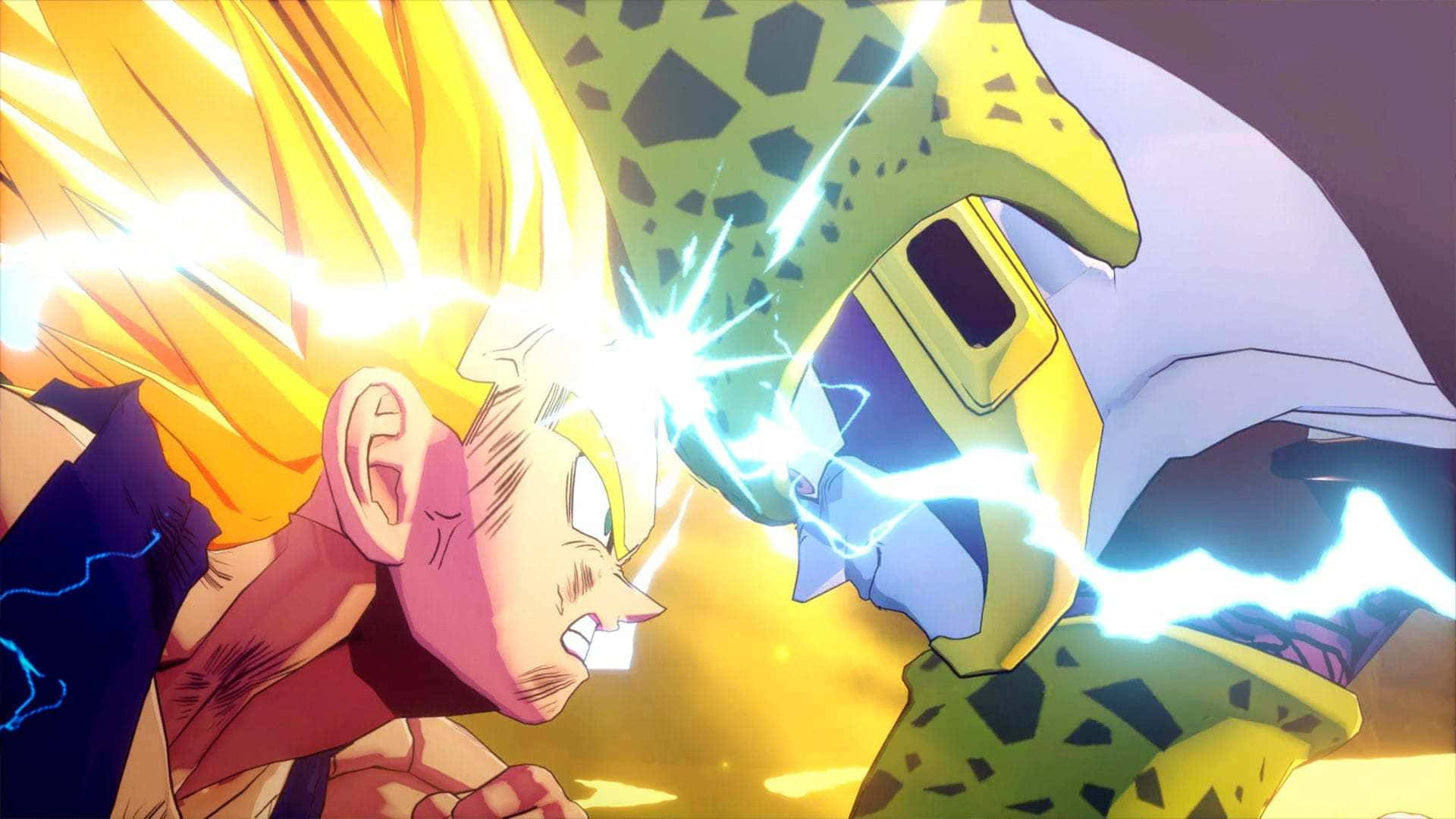The Legendary Super Saiyan, Goku, unleashing his power in an epic battle in the Dragon Ball Z universe