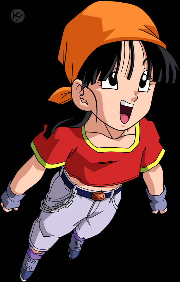 Dragon Ball Z Animated Character Pan PNG