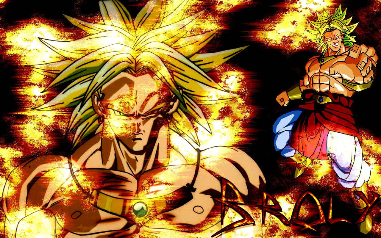 Unleash Your Untold Power With Dragon Ball Z Broly Wallpaper