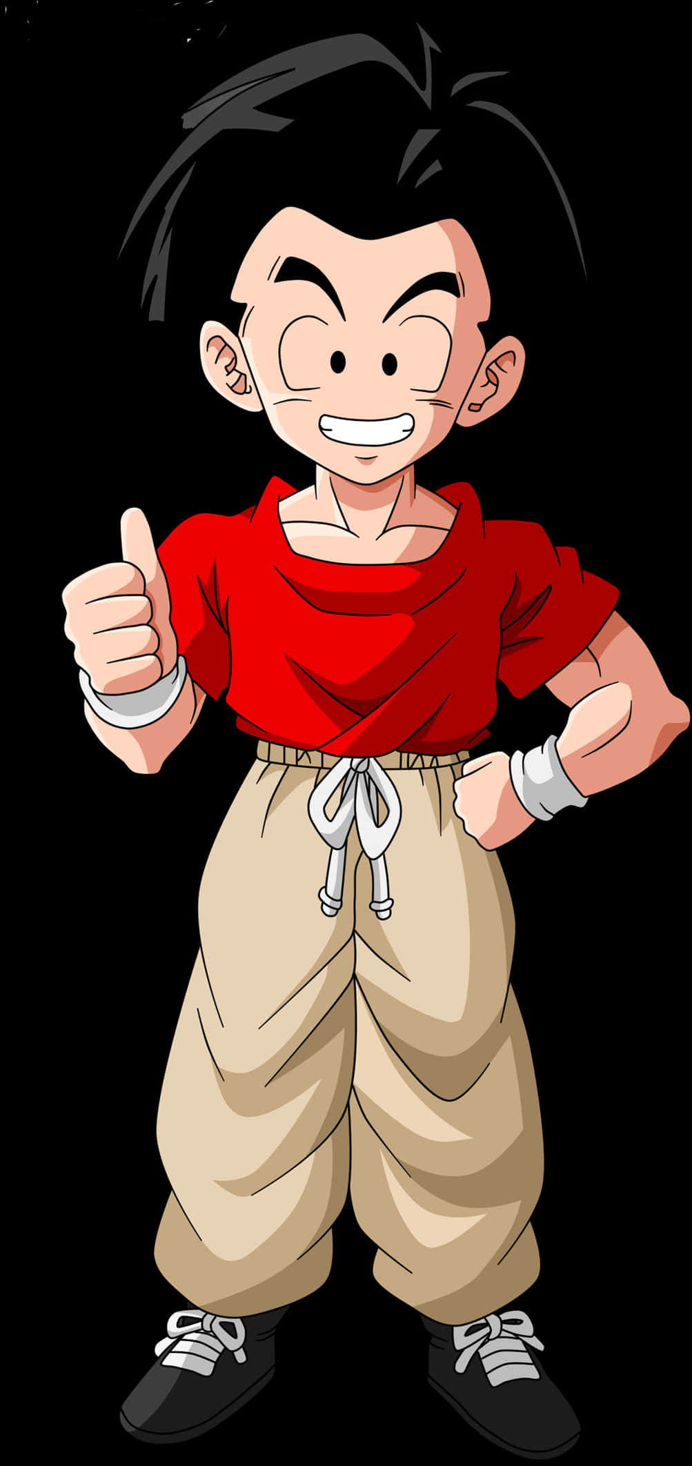 Dragon Ball Z Character Thumbs Up PNG