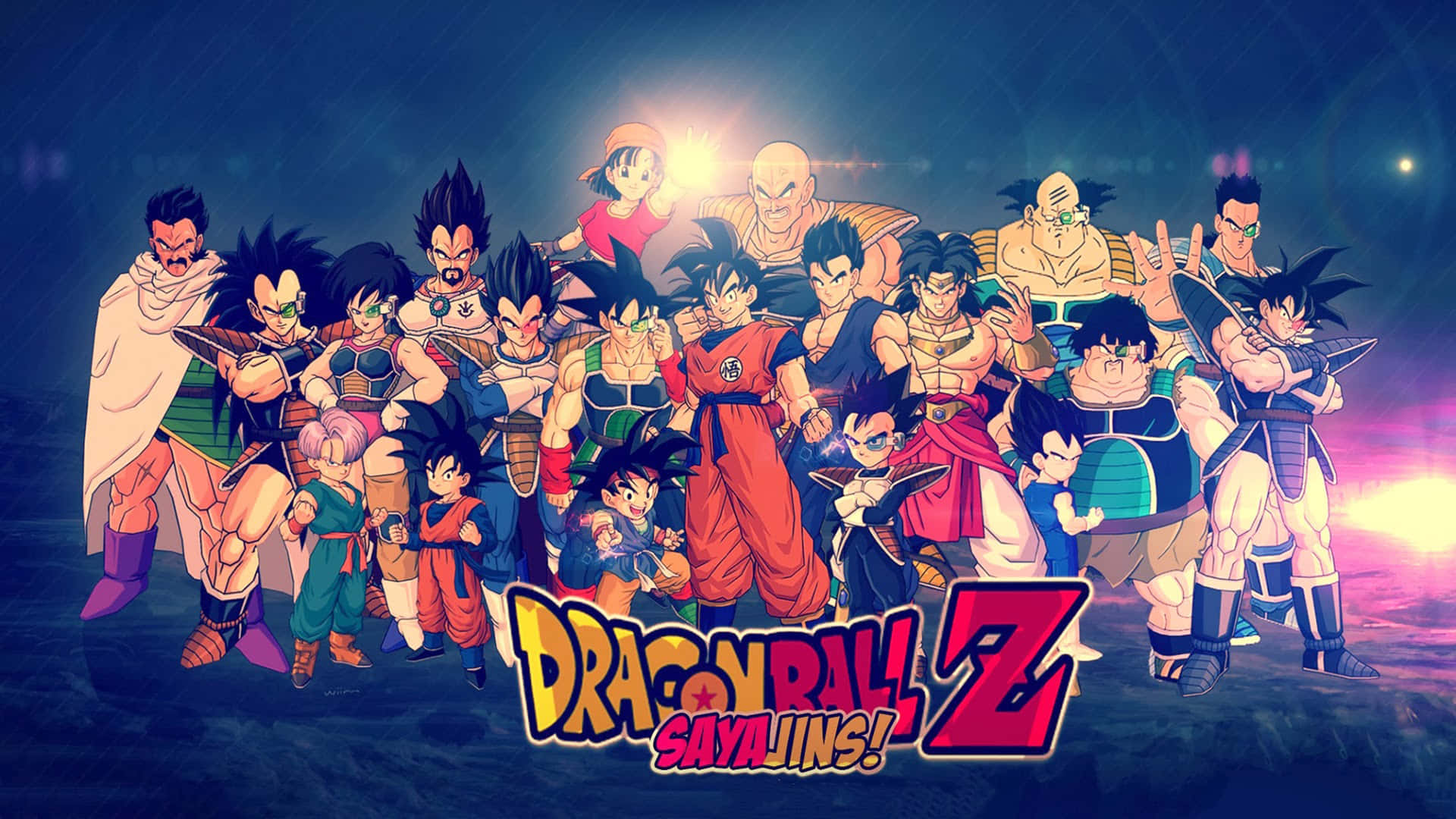The Ultimate Dragon Ball Z Characters Gathering Wallpaper
