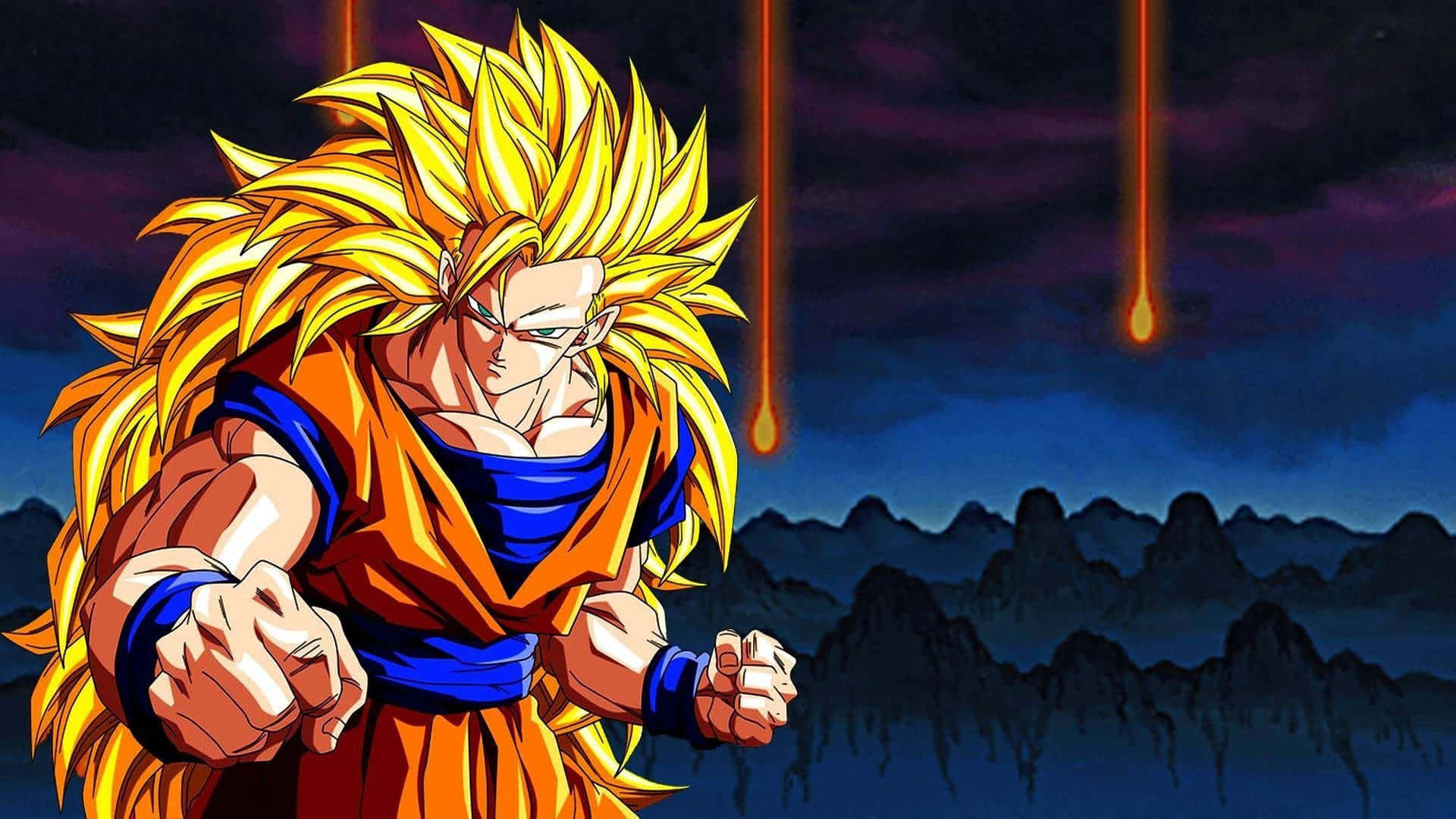Epic Lineup of Iconic Dragon Ball Z Characters Wallpaper