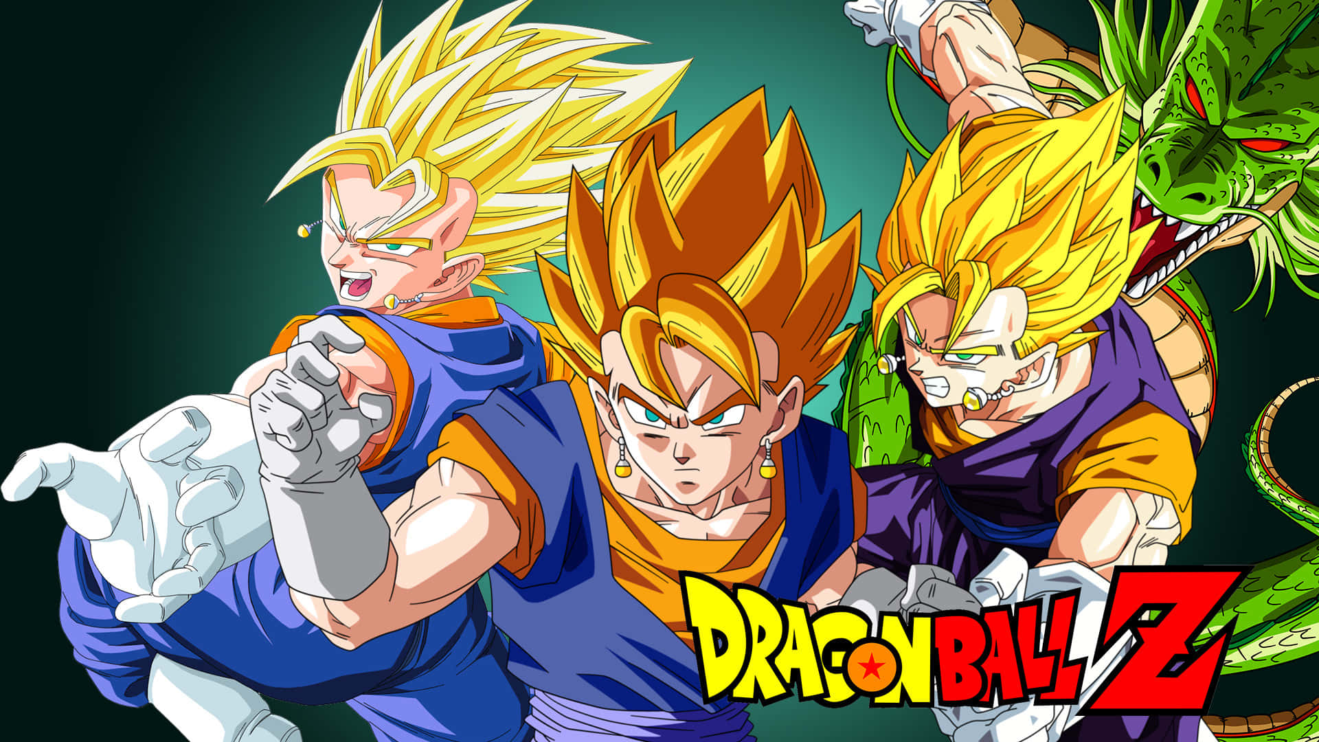 Epic Lineup of Dragon Ball Z Heroes and Villains Wallpaper