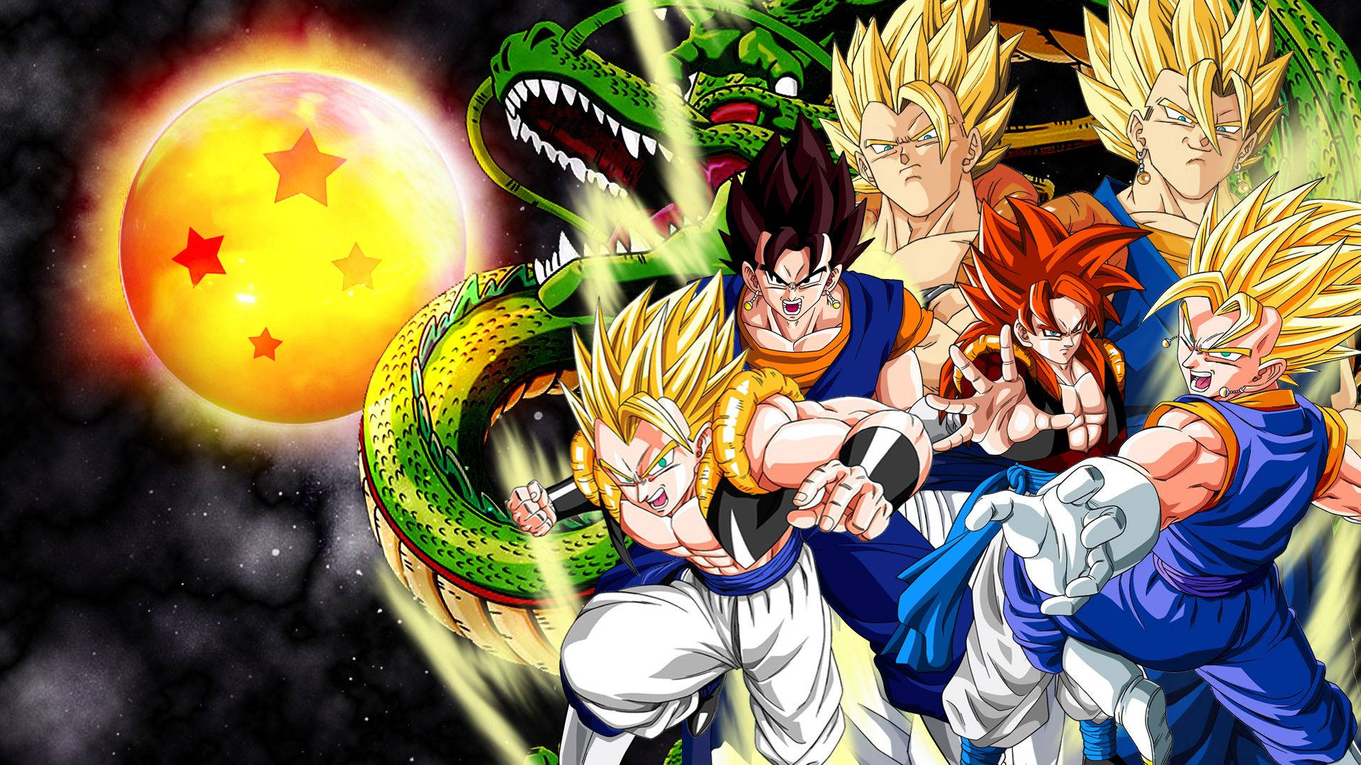 The epic cast of Dragon Ball Z Wallpaper