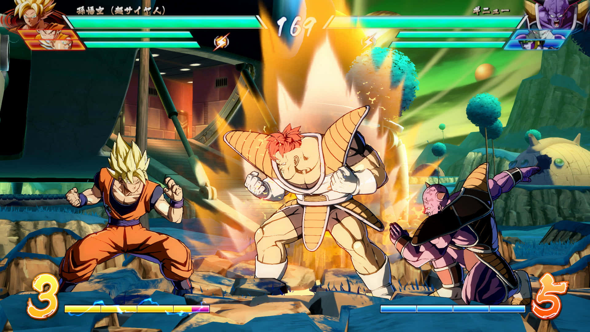 Level Up and Unlock New Superpowers in Dragon Ball Z Games Wallpaper