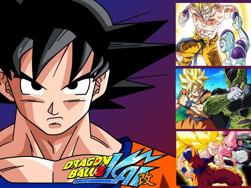 Aventuracon Goku Y Los Guerreros Z. Fondo de pantalla