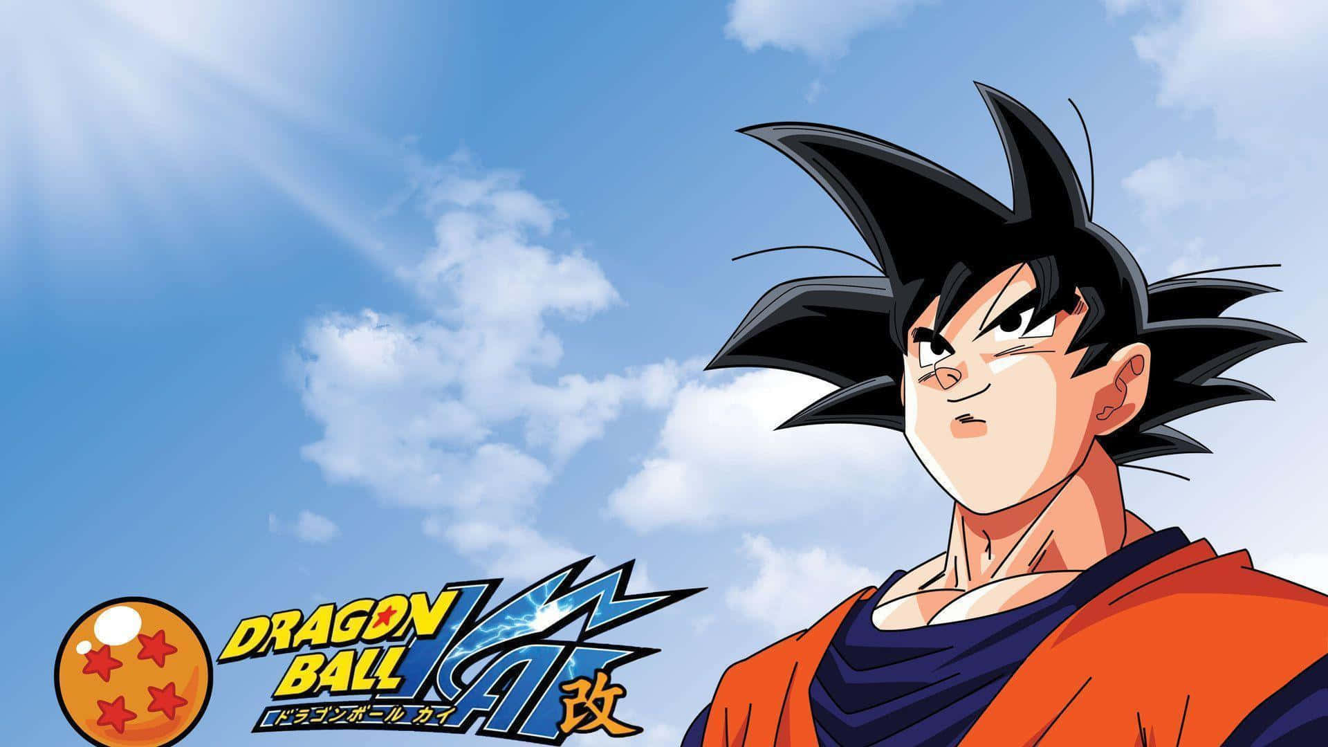 Goku in his Super Saiyan transformation Wallpaper