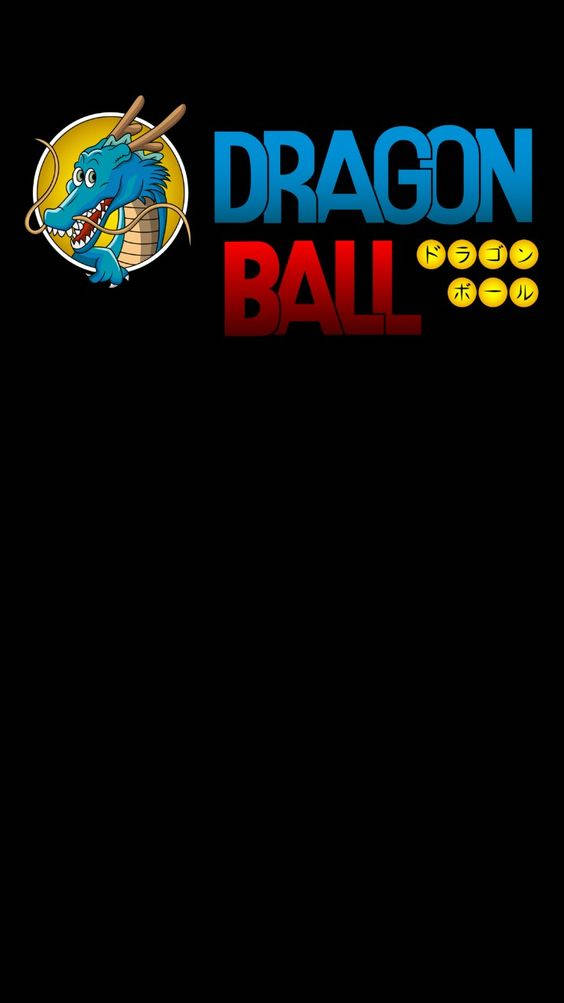 Dragonball Z-logotypen Spel (this Would Work For A Computer Or Mobile Wallpaper Featuring The Dragon Ball Z Logo With A Gaming Theme.) Wallpaper