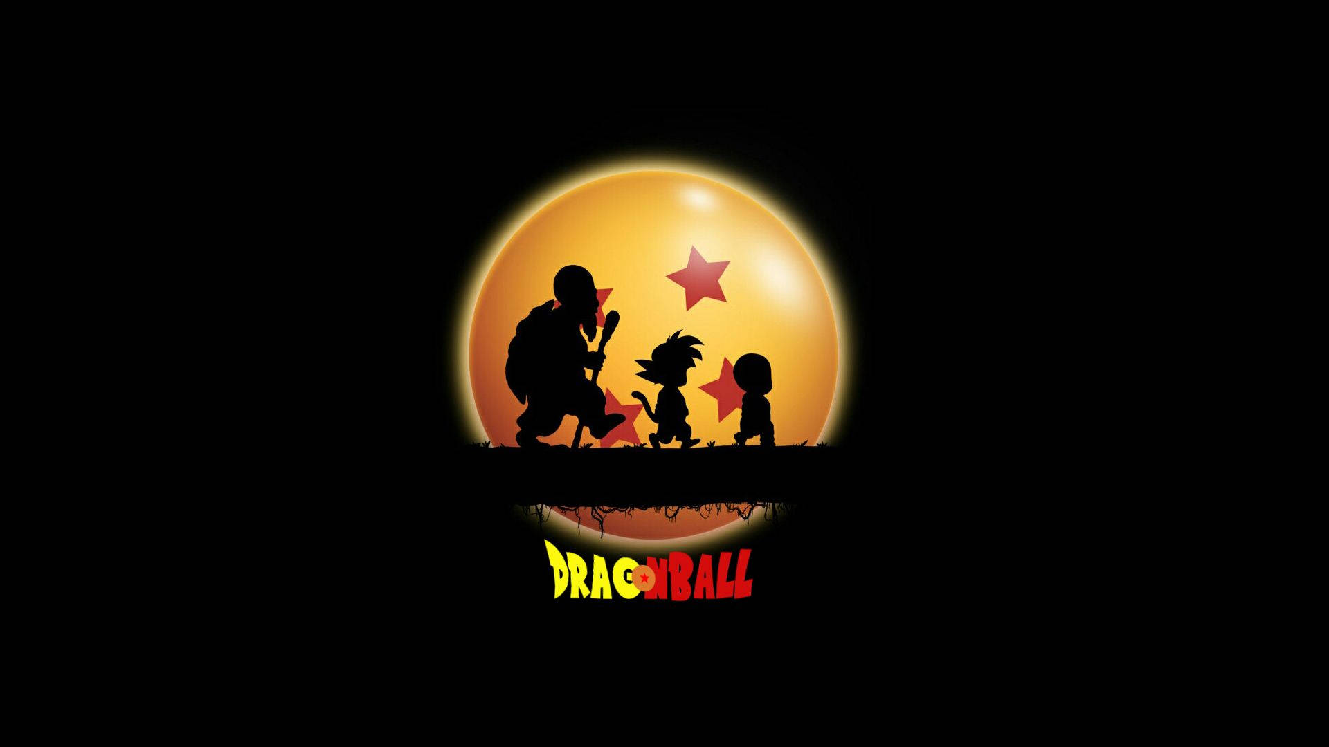 Dasikonische Dragon Ball Z Logo Wallpaper