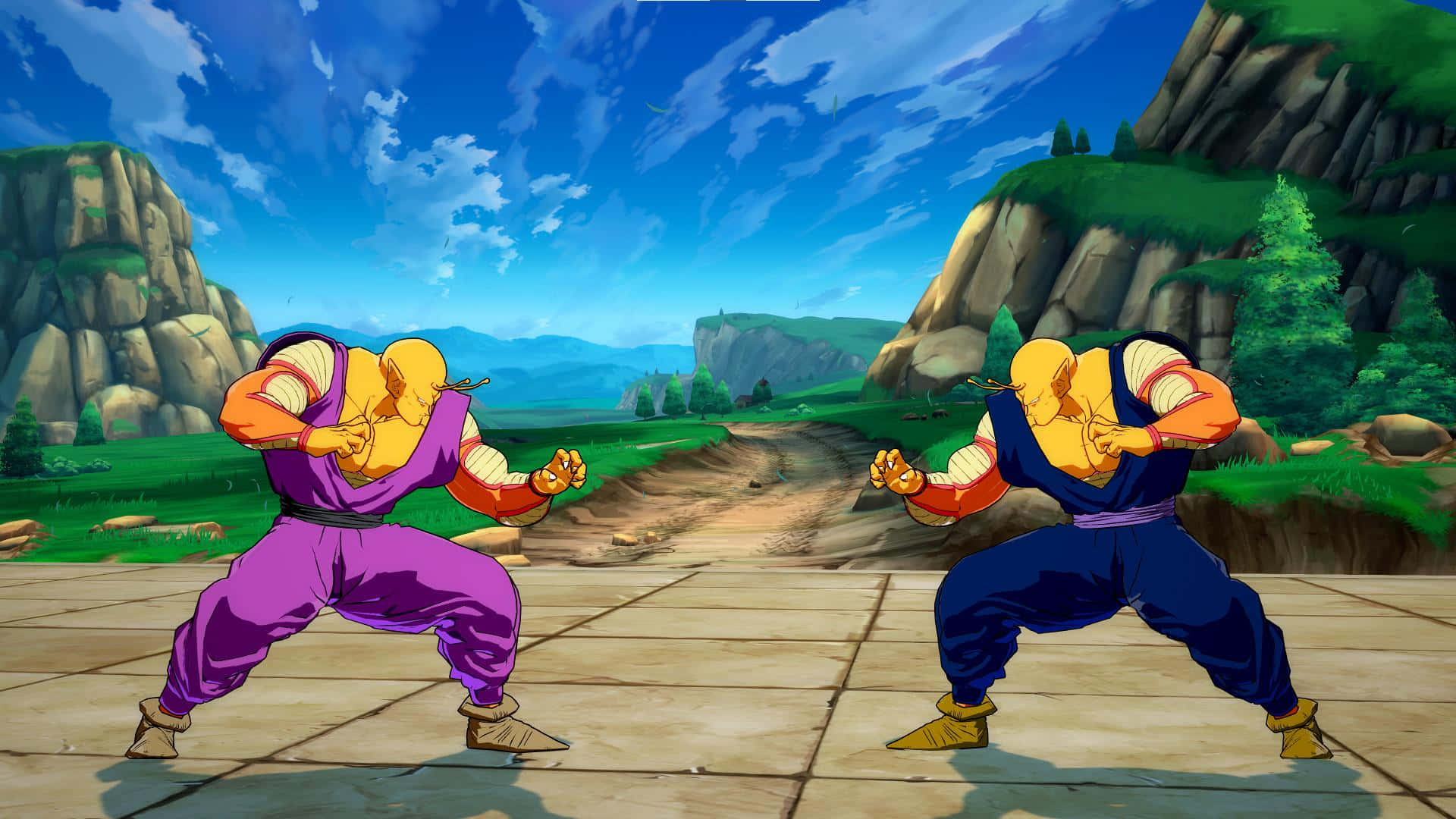 Dragon Ball Z Piccolo Training Achtergrond