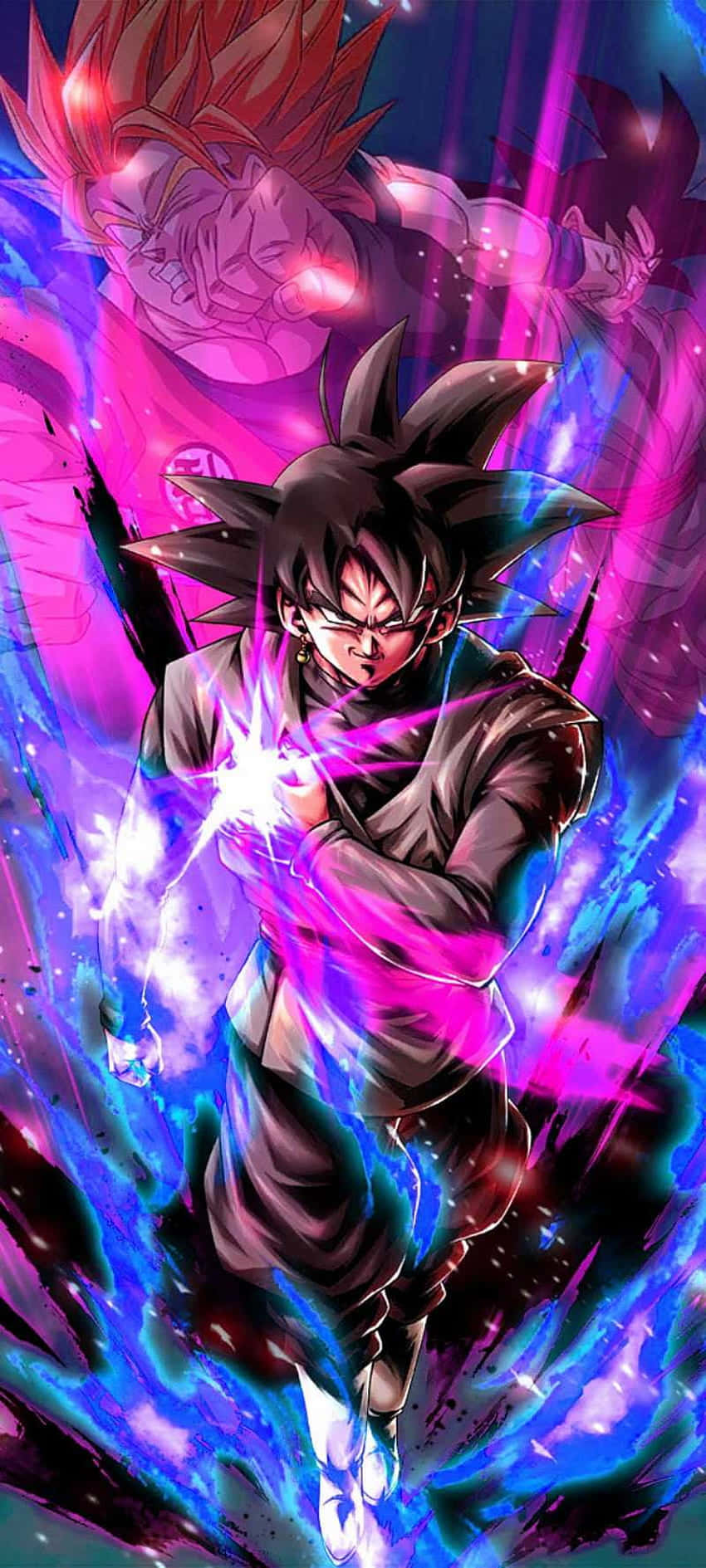 Pink Blue Dragon Ball Z Picture