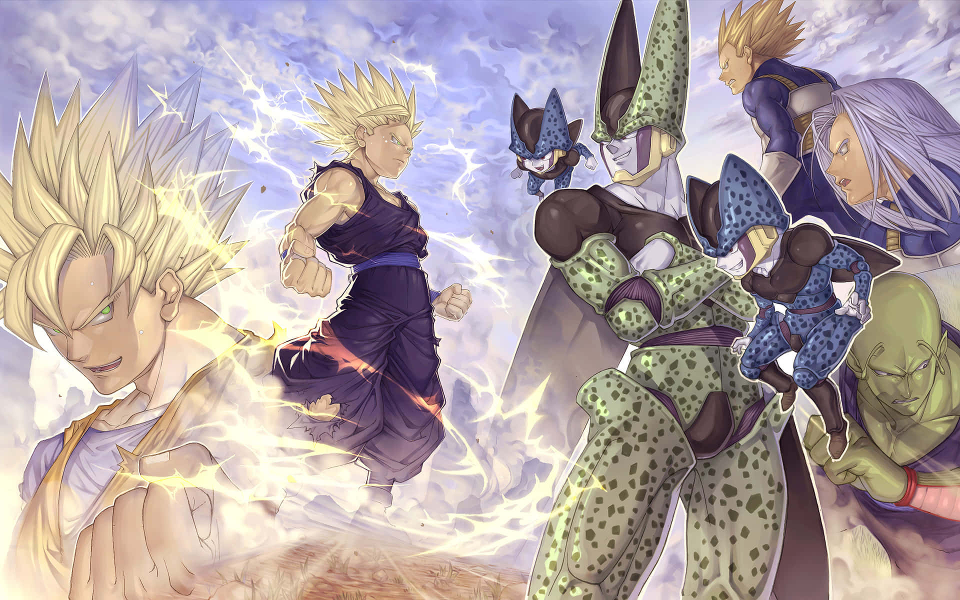 Purple Dragon Ball Z Characters Picture