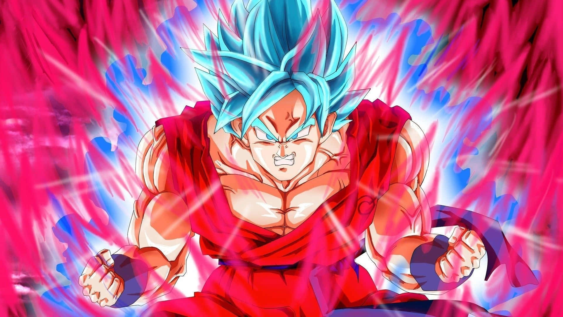 !Dragon Ball Z Super Saiyan vrede Goku! Wallpaper
