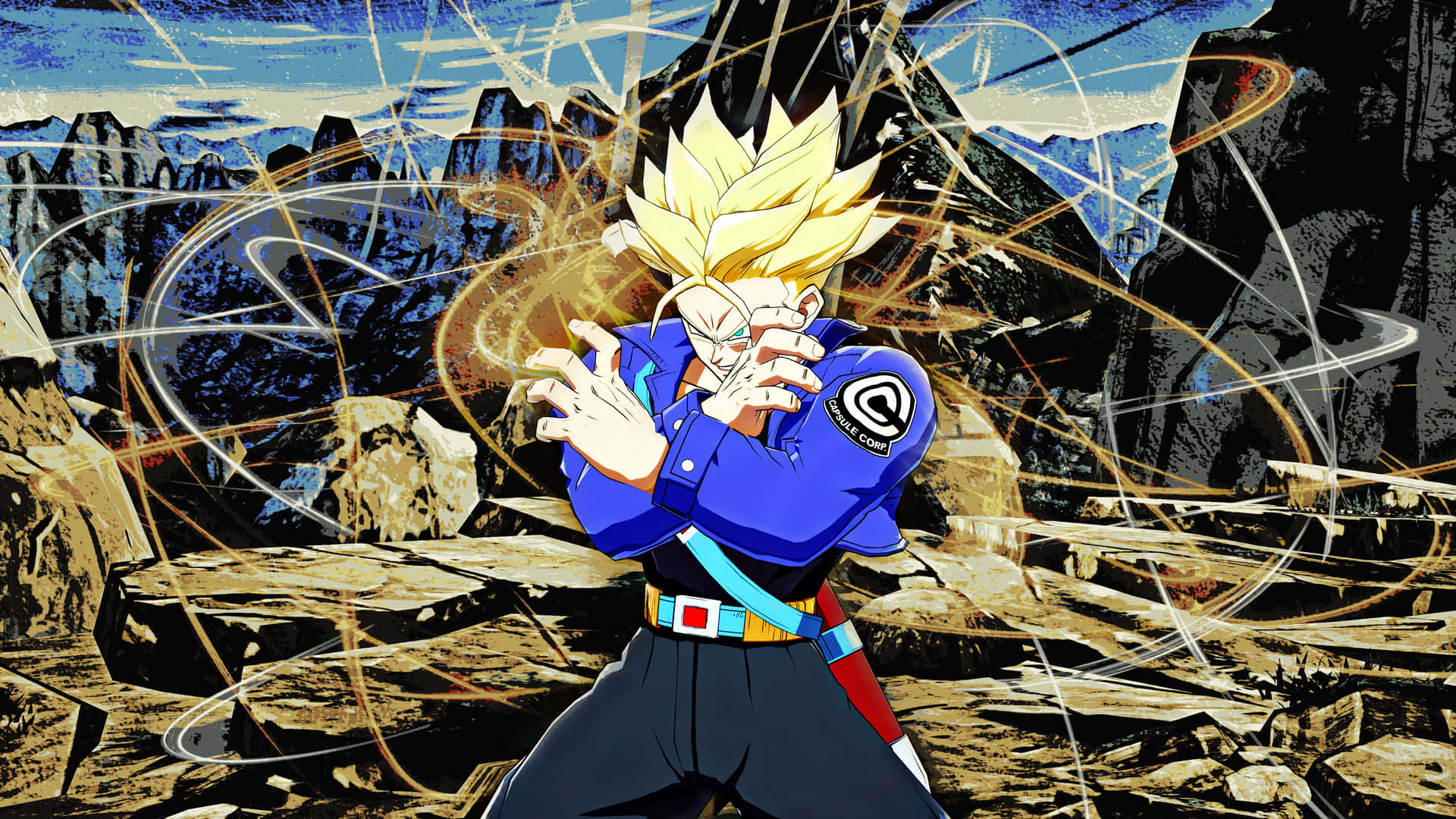 Download The Legendary Super Saiyan Trunks from Dragon Ball Z