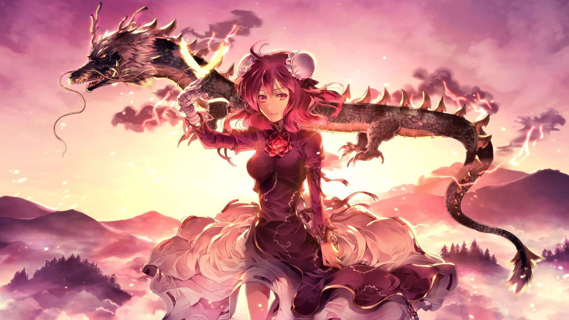 Dragon Fantasy Video Game 1080p Anime Wallpaper