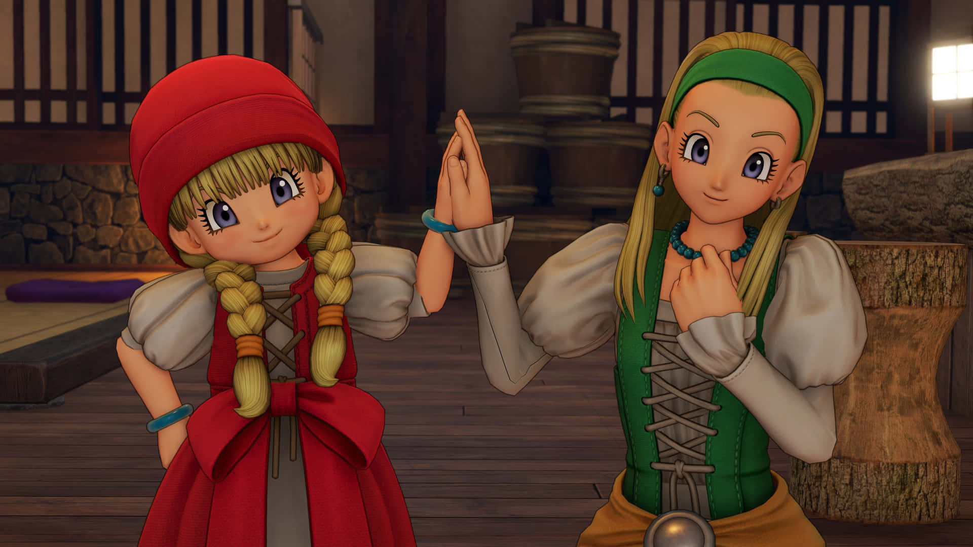 Personaggidi Dragon Quest Echoes Of An Elusive Age Sfondo