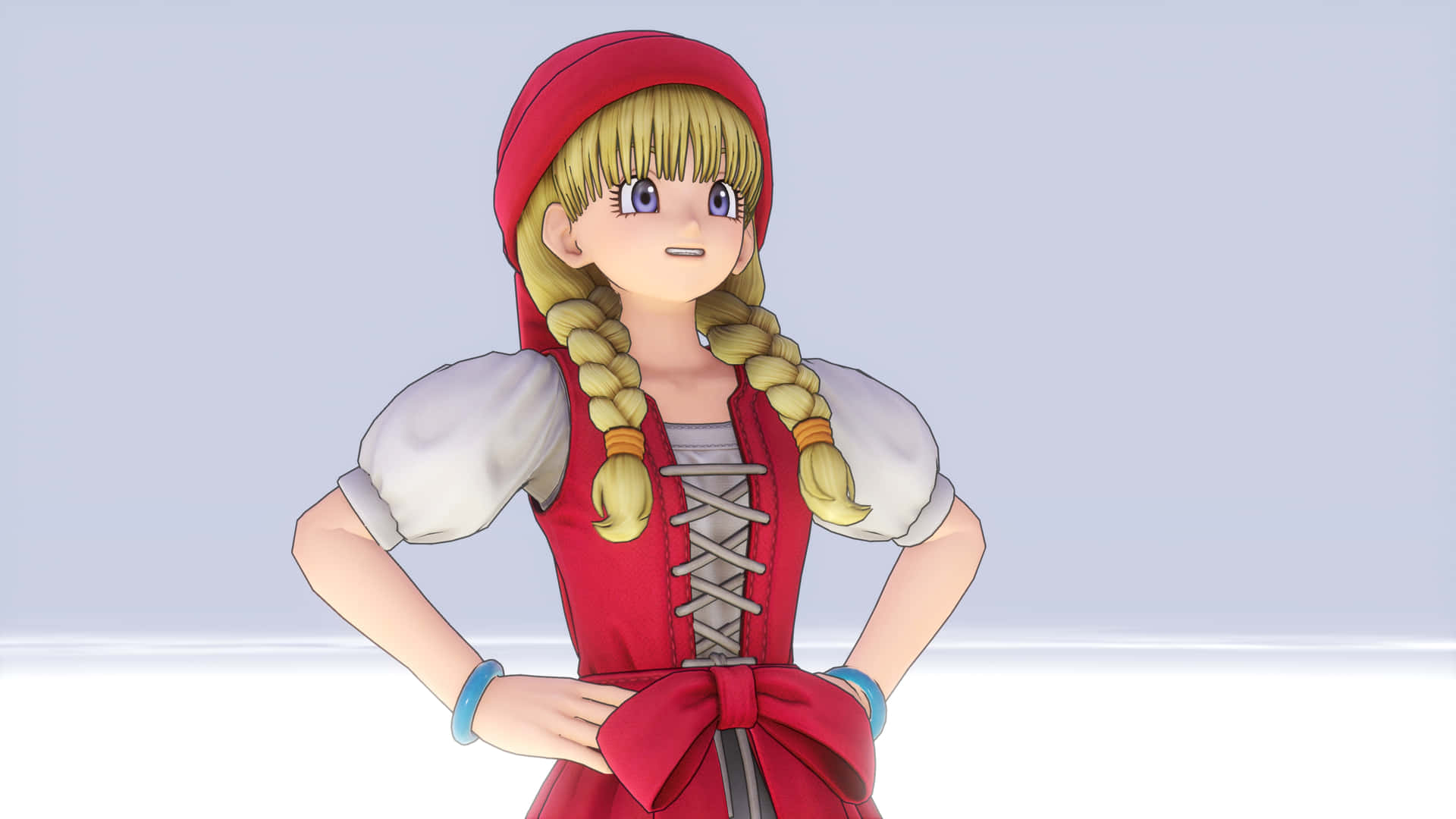Dragon Quest Echoes Of An Elusive Age Female Character Wallpaper