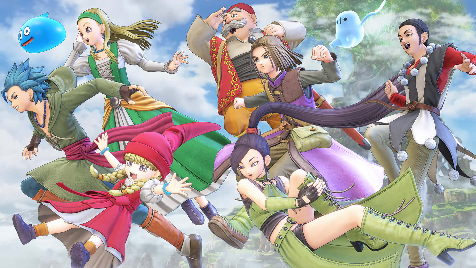 Dragon Quest Echoes Of An Elusive Age Poster Wallpaper