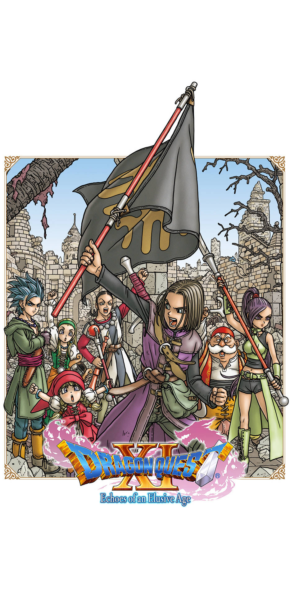 Play Dragon Quest XI on your Iphone Wallpaper