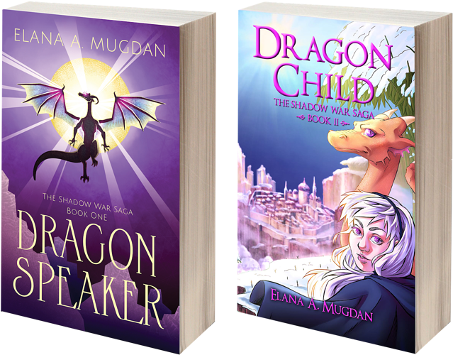 Dragon Speakerand Dragon Child Book Covers PNG
