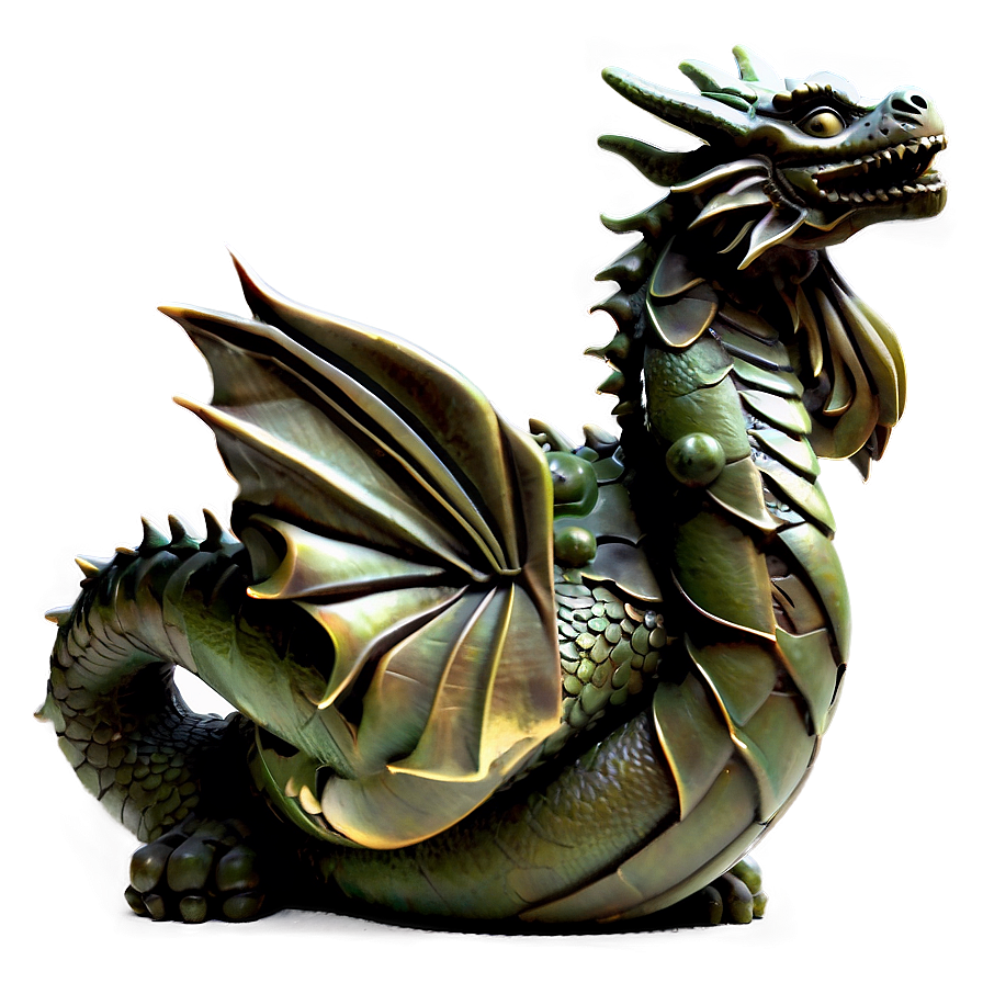 Download Dragon Statue Png 77 | Wallpapers.com