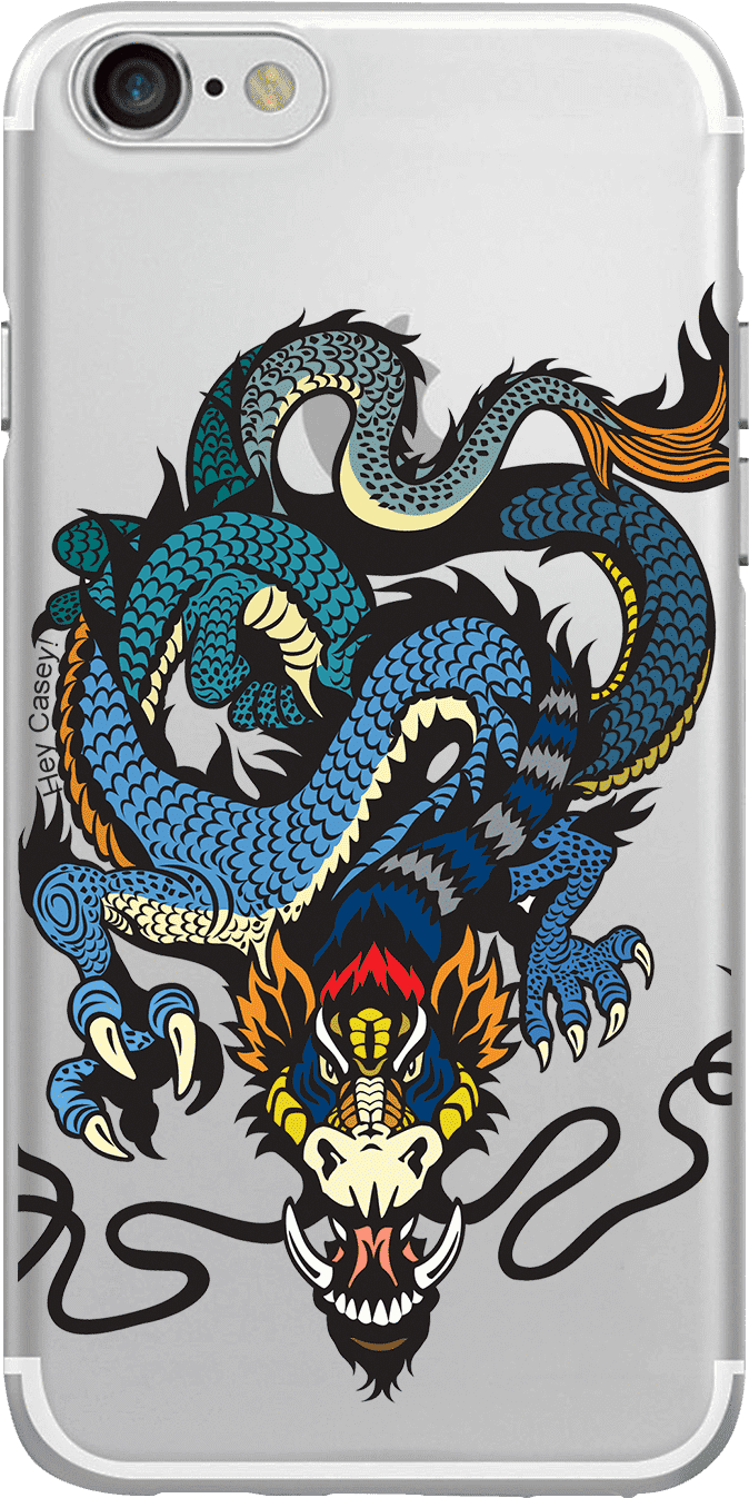 Dragon Tattoo Designi Phone Case PNG