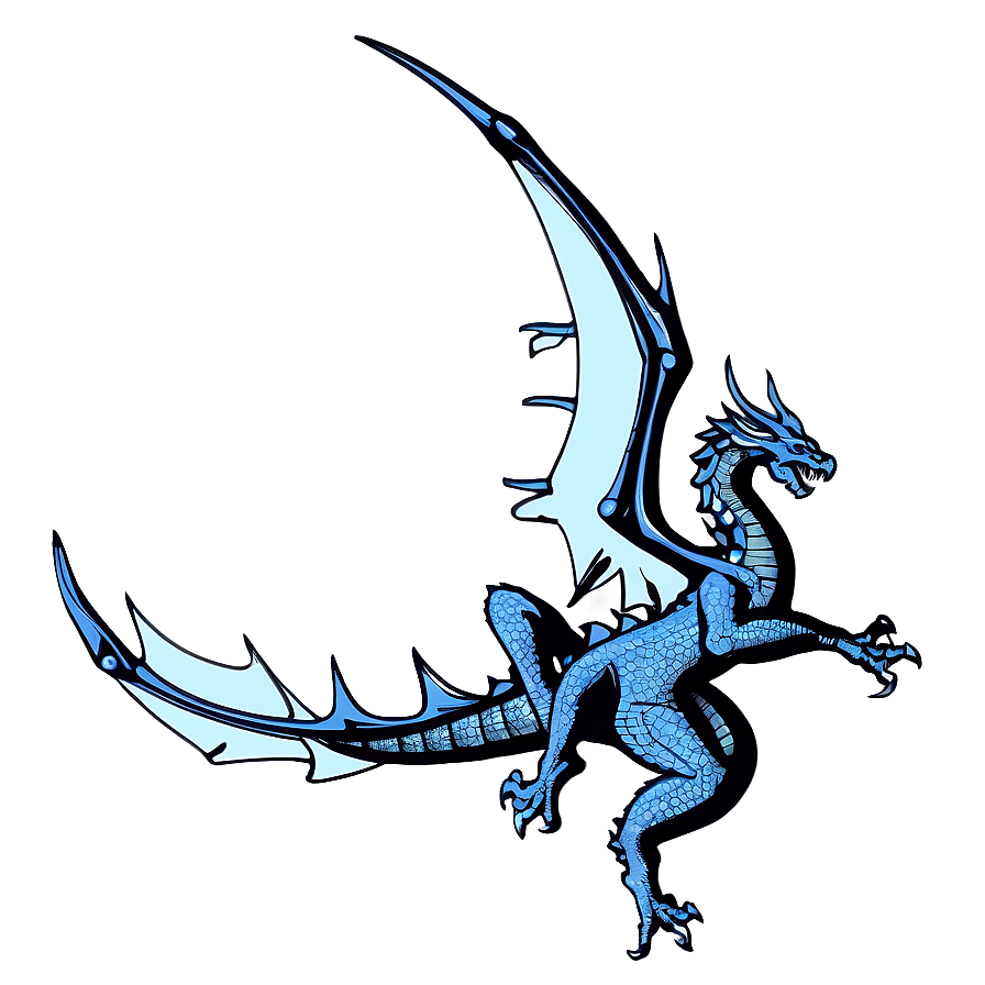 Download Dragon Tattoo Outline Png Lpv | Wallpapers.com