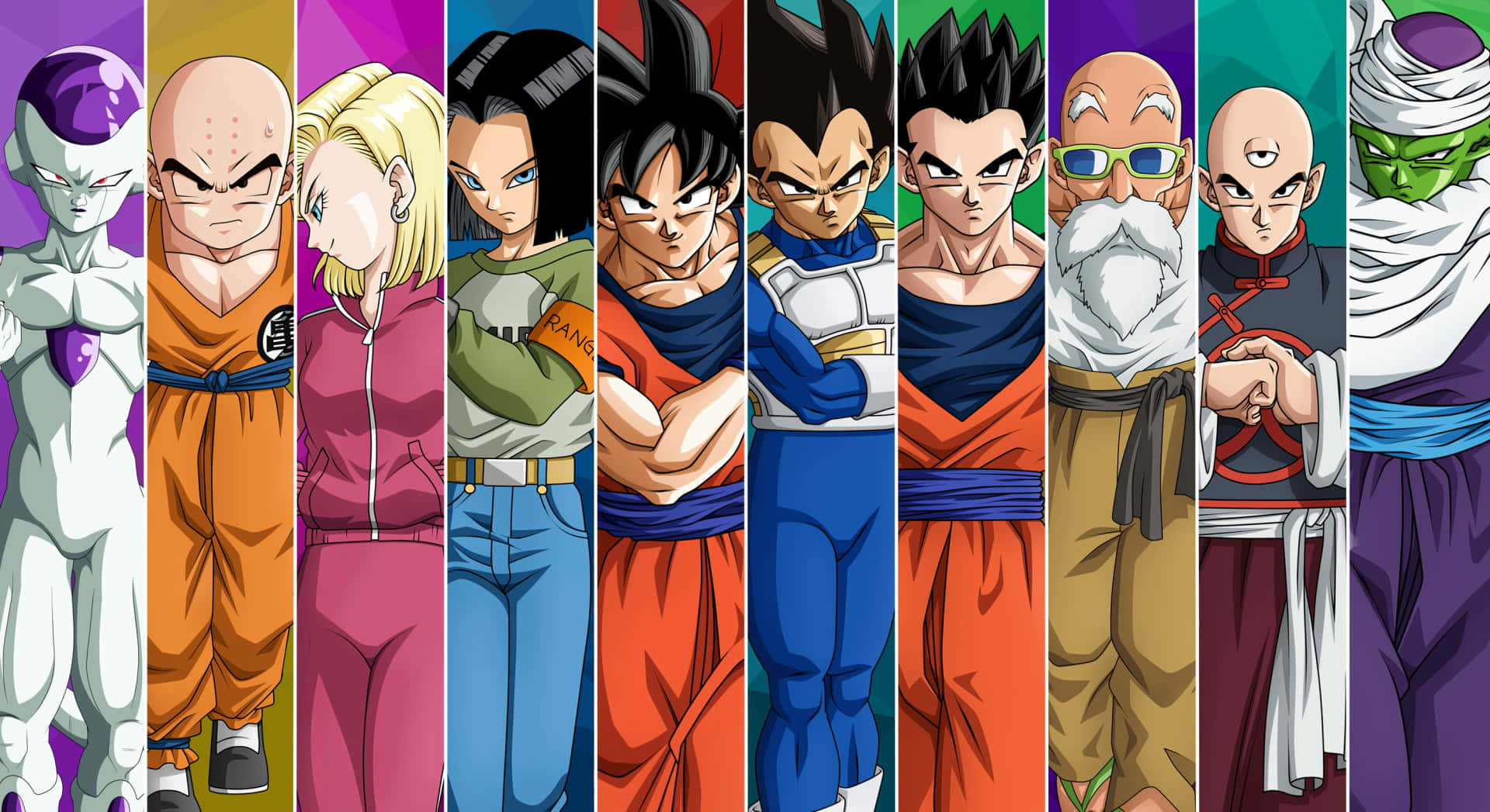 Download Dragonball Z Iconic Characters Pictures 