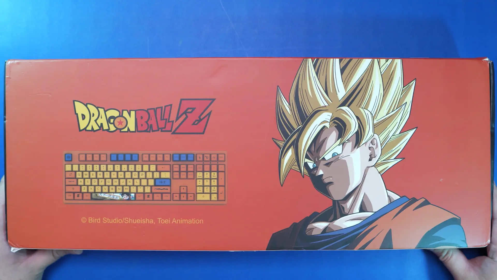 Colorful Dragonball Z Keyboard Pictures