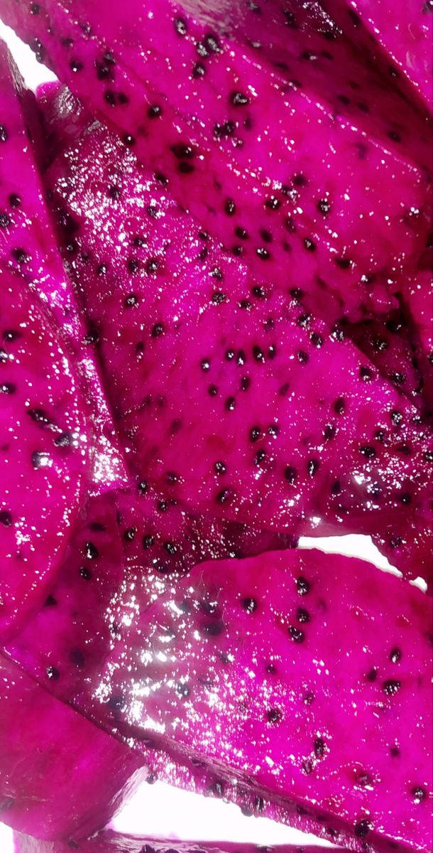 Dragonfruit Red Pink Fruit Food Photography Wallpaper