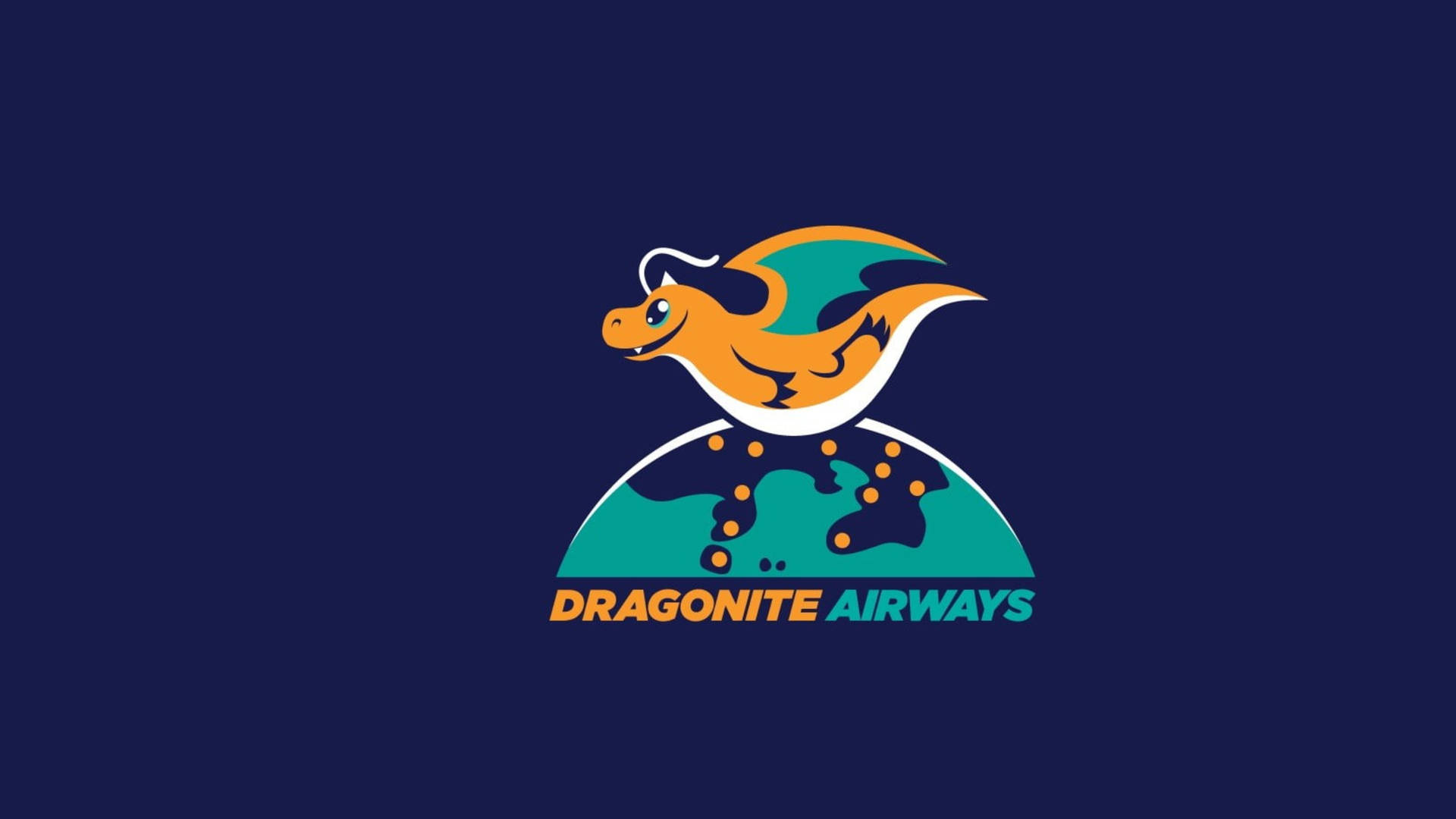Dragonite Airways Wallpaper